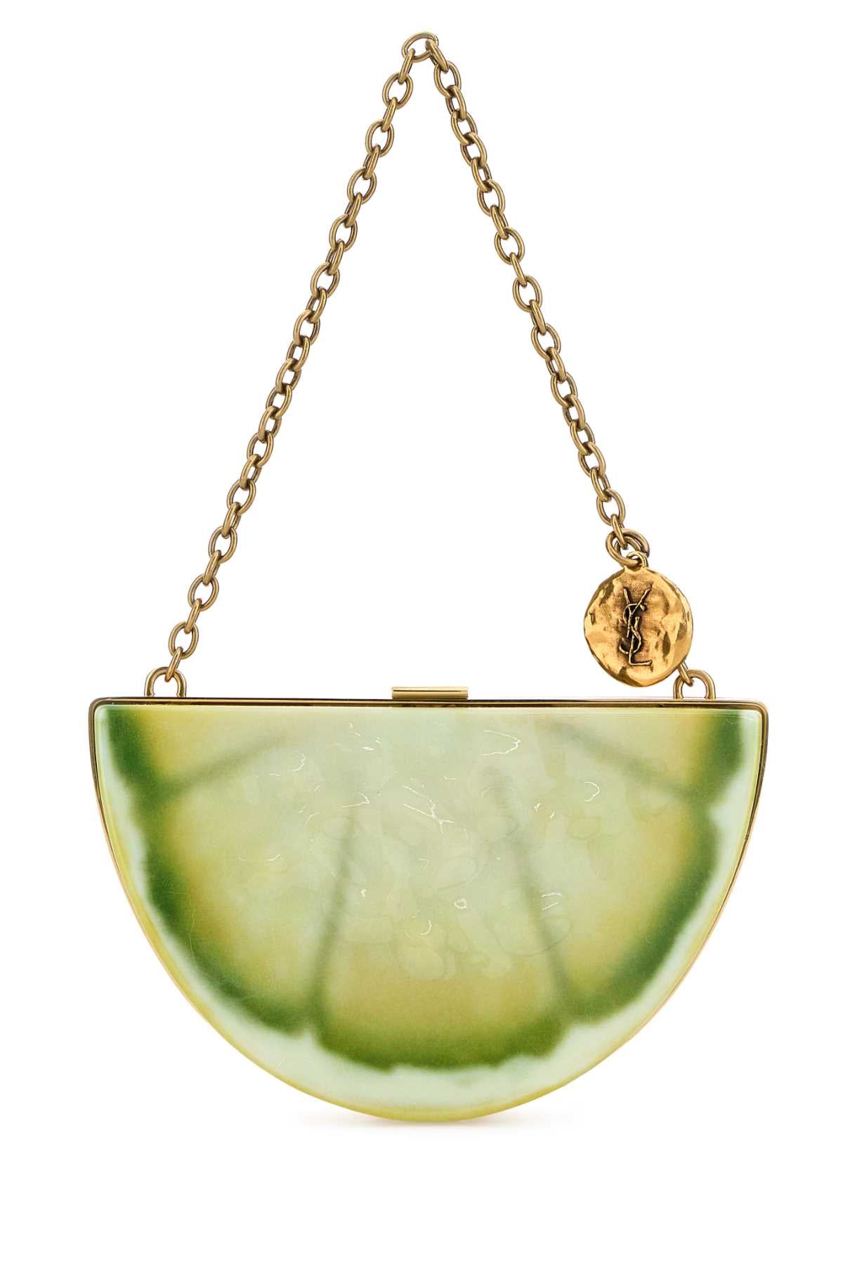 Saint Laurent Women Multicolor Resin Mini Limone Clutch SAINT LAURENT