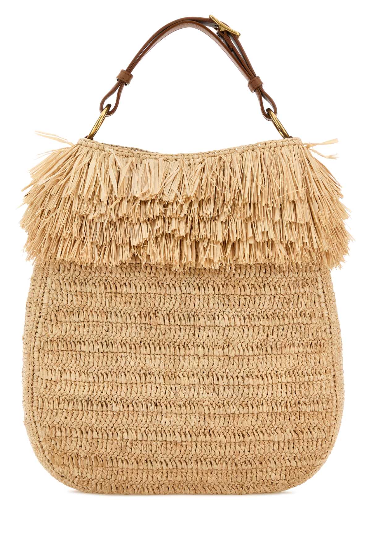 Saint Laurent Women Raffia Roady Shopping Bag SAINT LAURENT