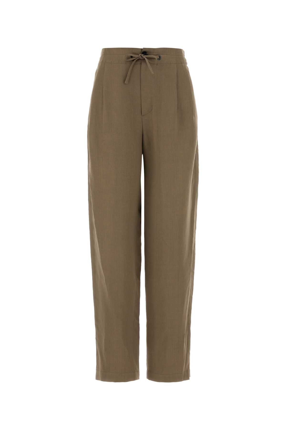Brunello Cucinelli Women Cappuccino Jersey Pant BRUNELLO CUCINELLI