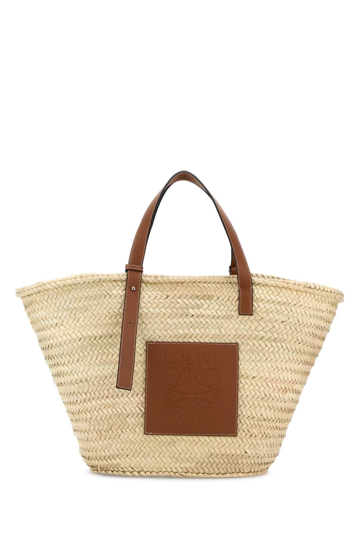 Loewe Women Palm Leaf Basket Shopping LOEWE