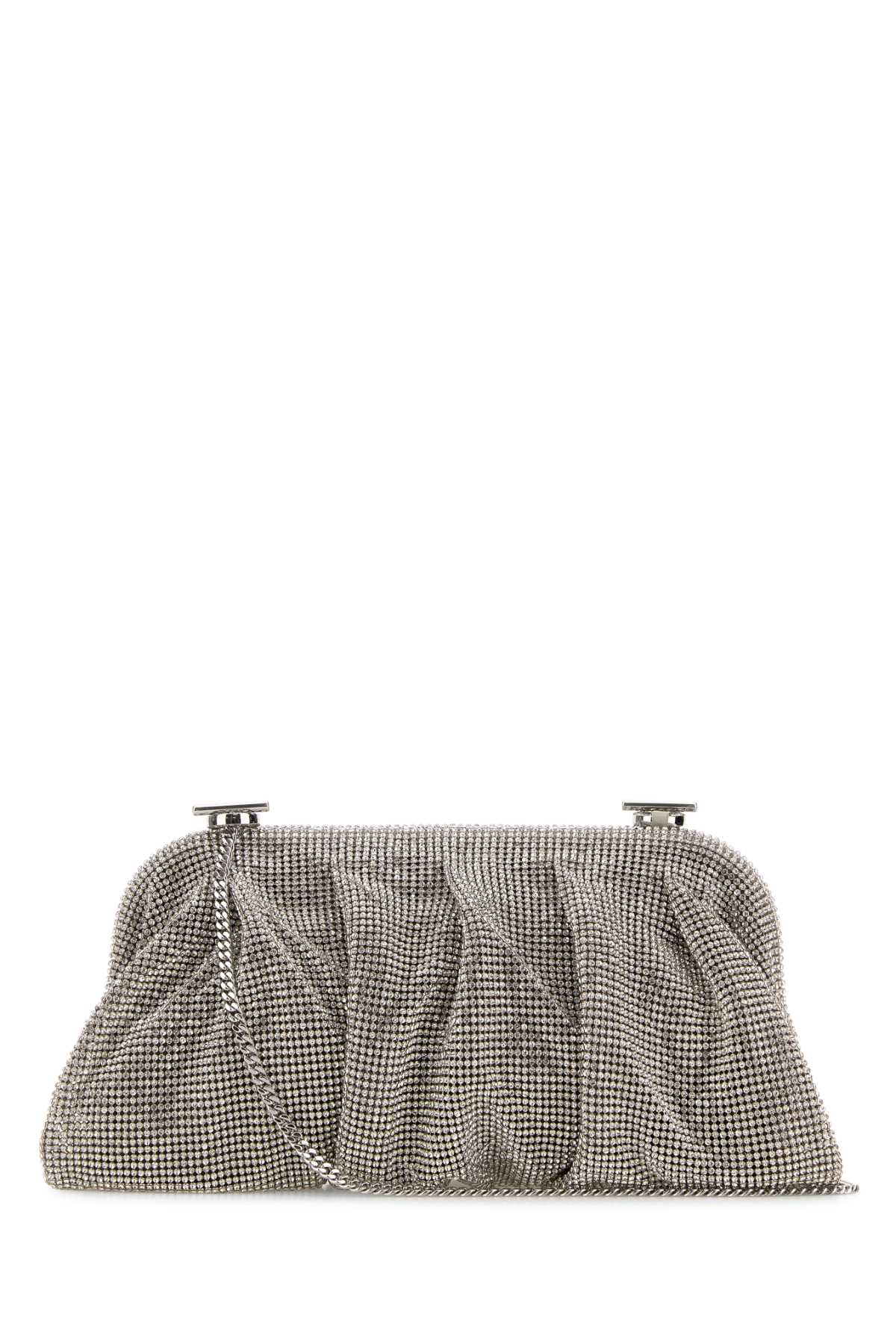 Benedetta Bruzziches Women Embellished Fabric Large Venus Clutch BENEDETTA BRUZZICHES