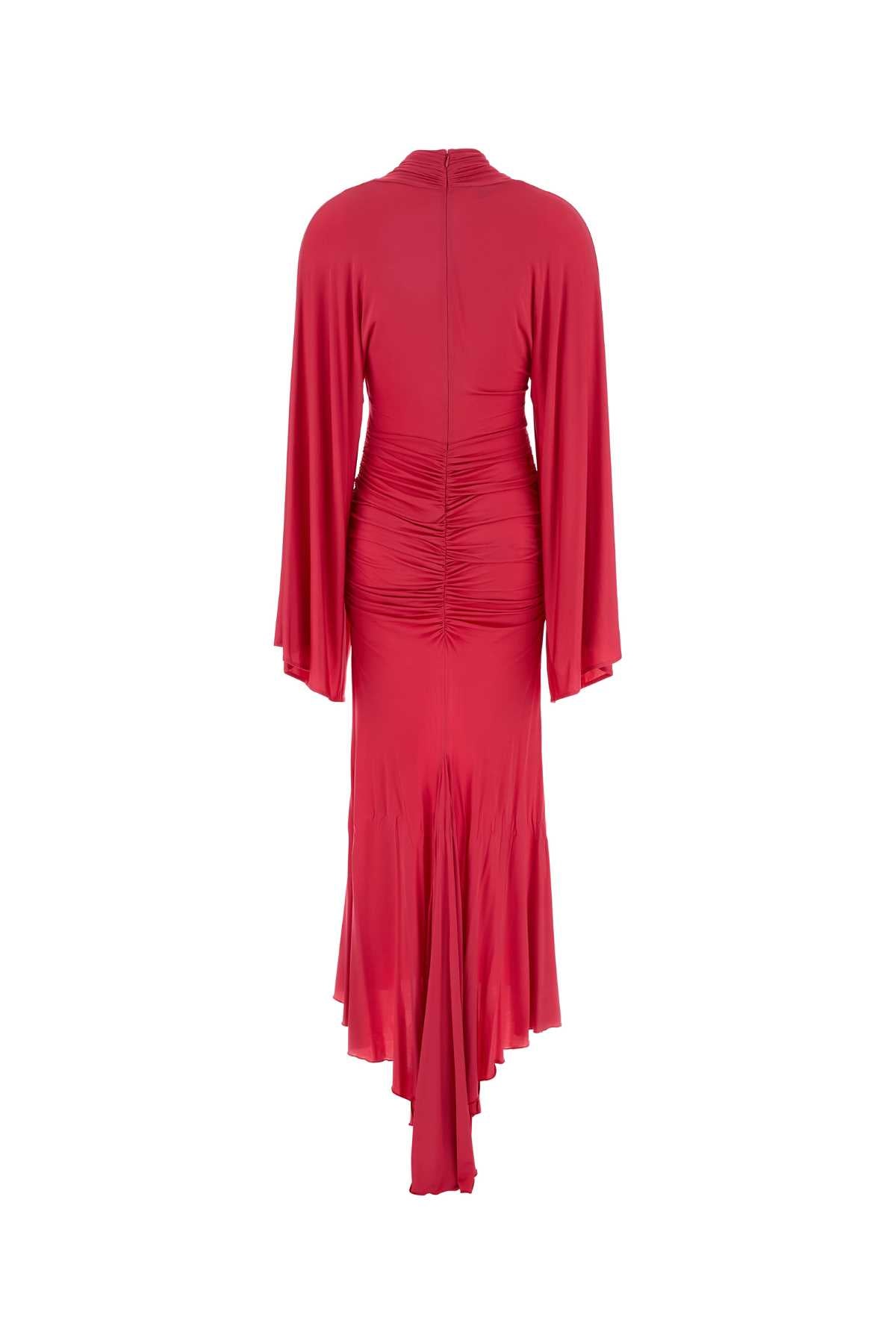 Blumarine Women Fuchsia Jersey Dress BLUMARINE