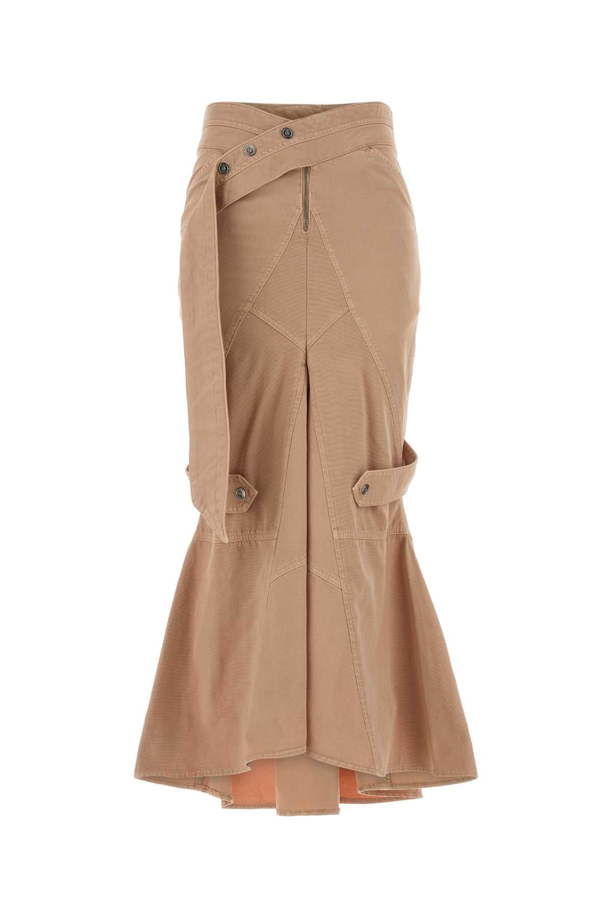 Blumarine Women Light Pink Denim Skirt BLUMARINE