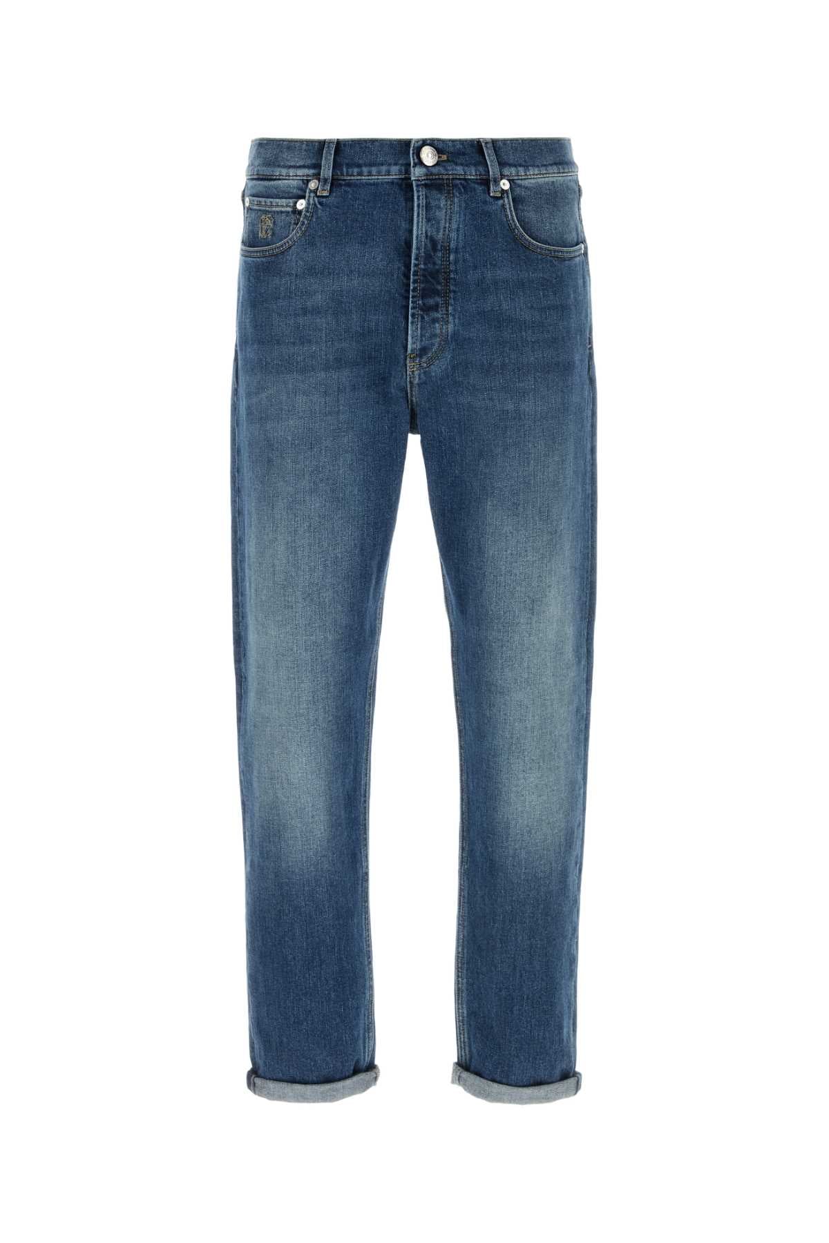 Brunello Cucinelli Men Stretch Denim Jeans BRUNELLO CUCINELLI