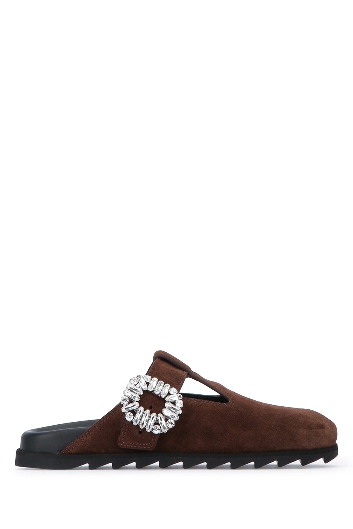 Roger Vivier Women Slidy Viv Closed T-Strap Mule ROGER VIVIER