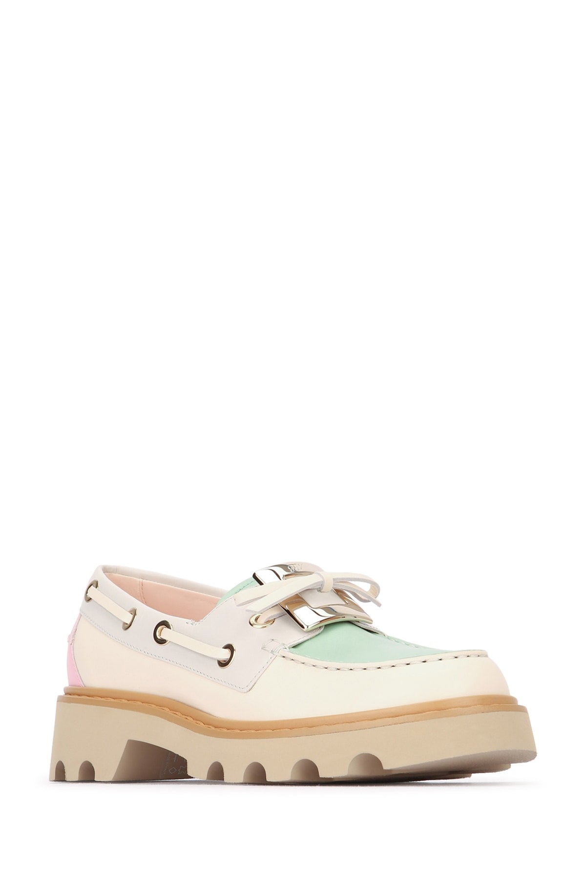 Roger Vivier Women Viv Rangers Truck Metal Loafer 20 ROGER VIVIER