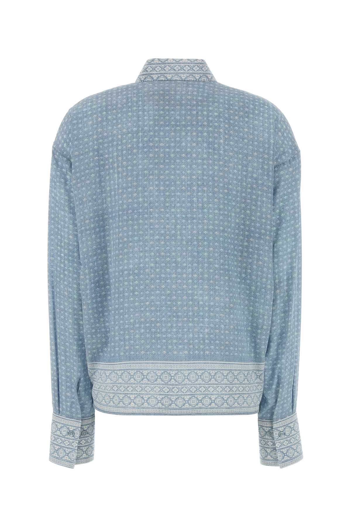 Ermanno Scervino Women Printed Silk Shirt ERMANO SCERVINO