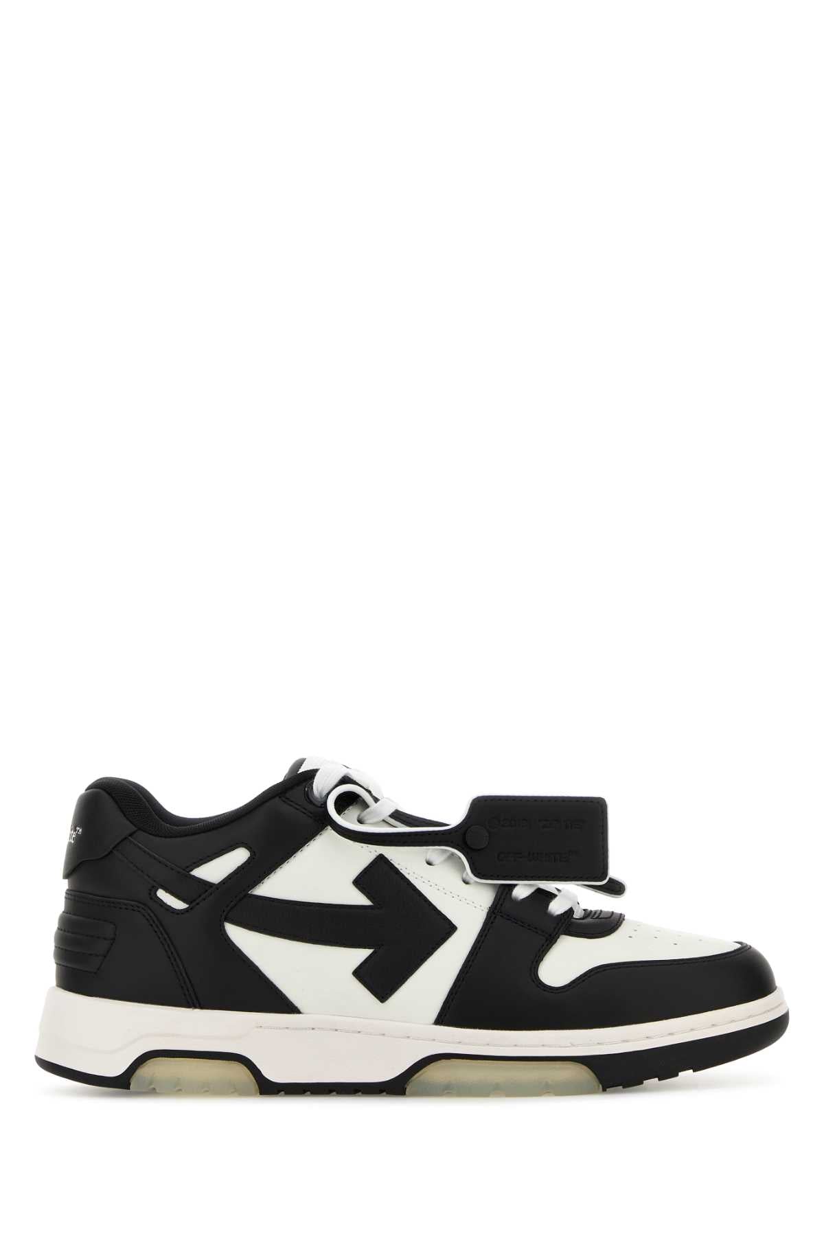 Off White Men Two-Tone Leather Out Of Office Sneakers OFF-WHITE