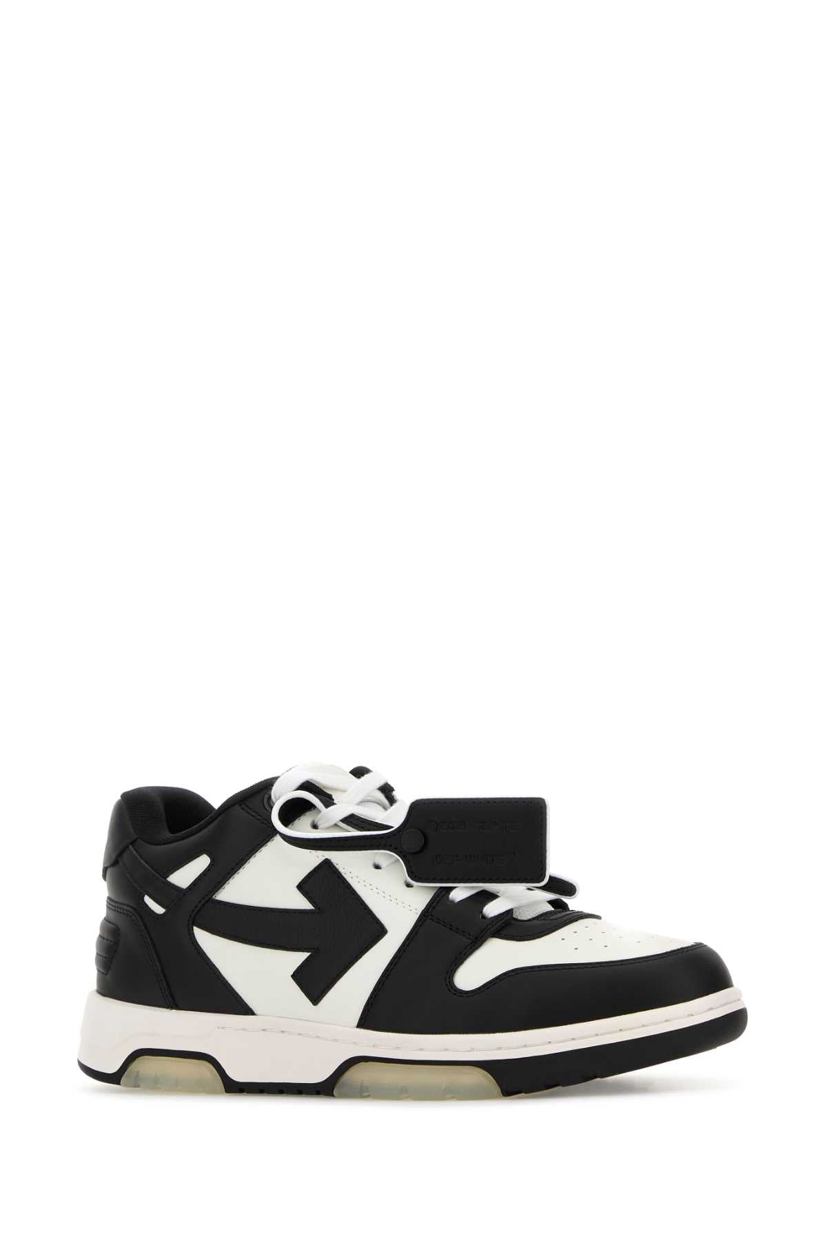 Off White Men Two-Tone Leather Out Of Office Sneakers OFF-WHITE