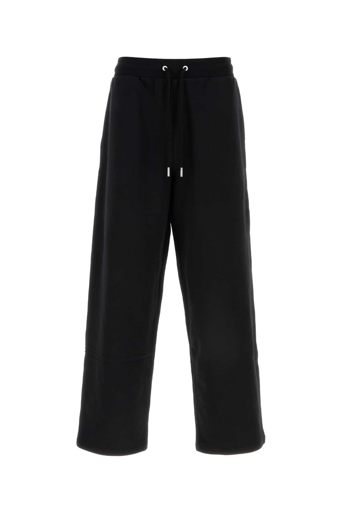 Ami Men Black Cotton Joggers AMI PARIS