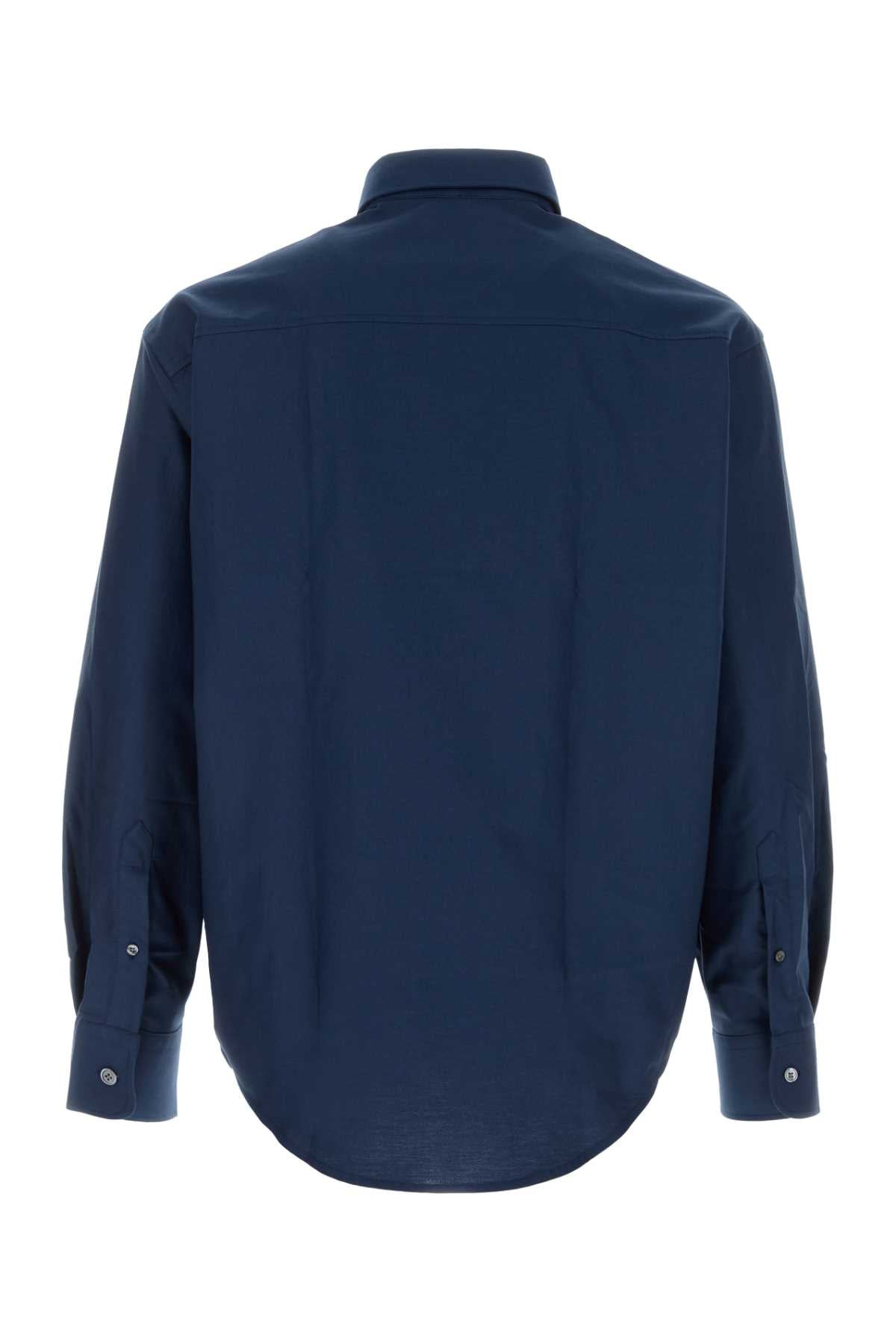 Ami Men Blue Oxford Oversize Shirt AMI PARIS