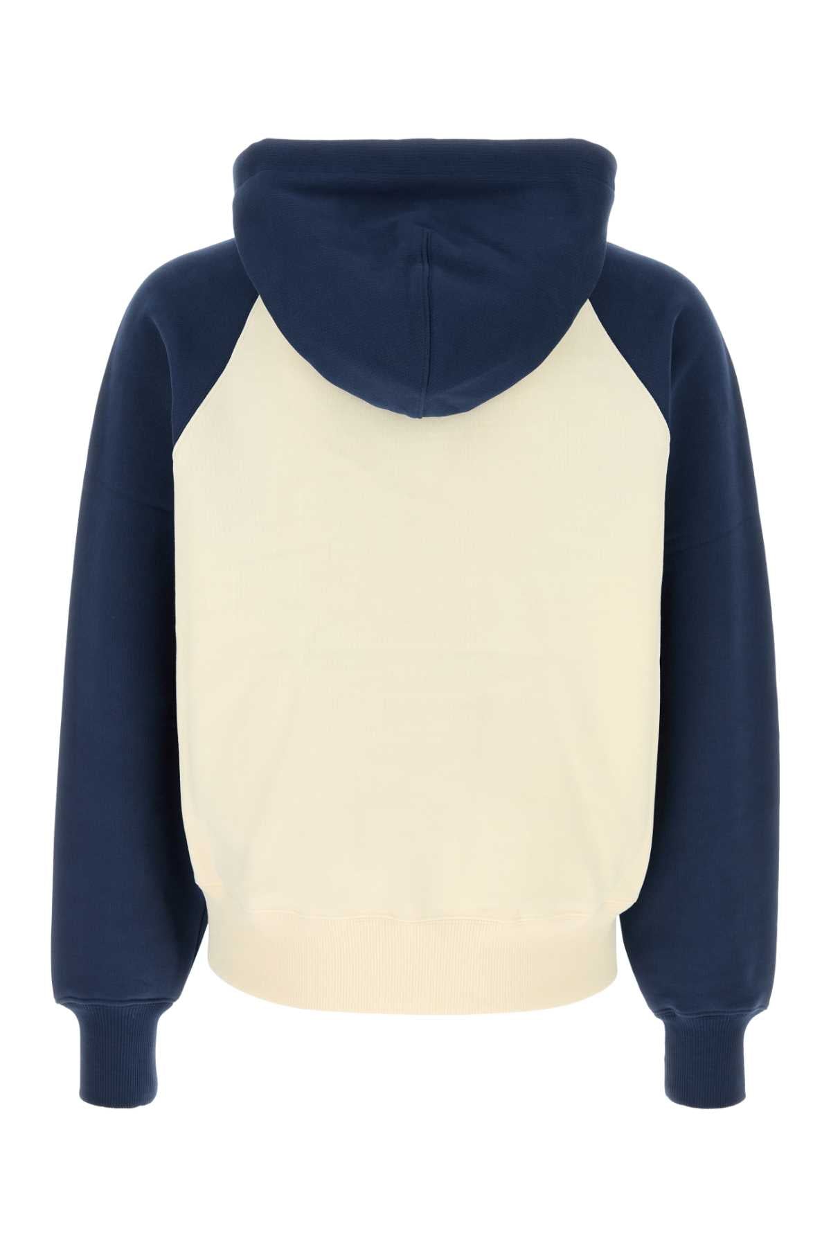 Ami Men Two-Tone Cotton Sweatshirt AMI PARIS
