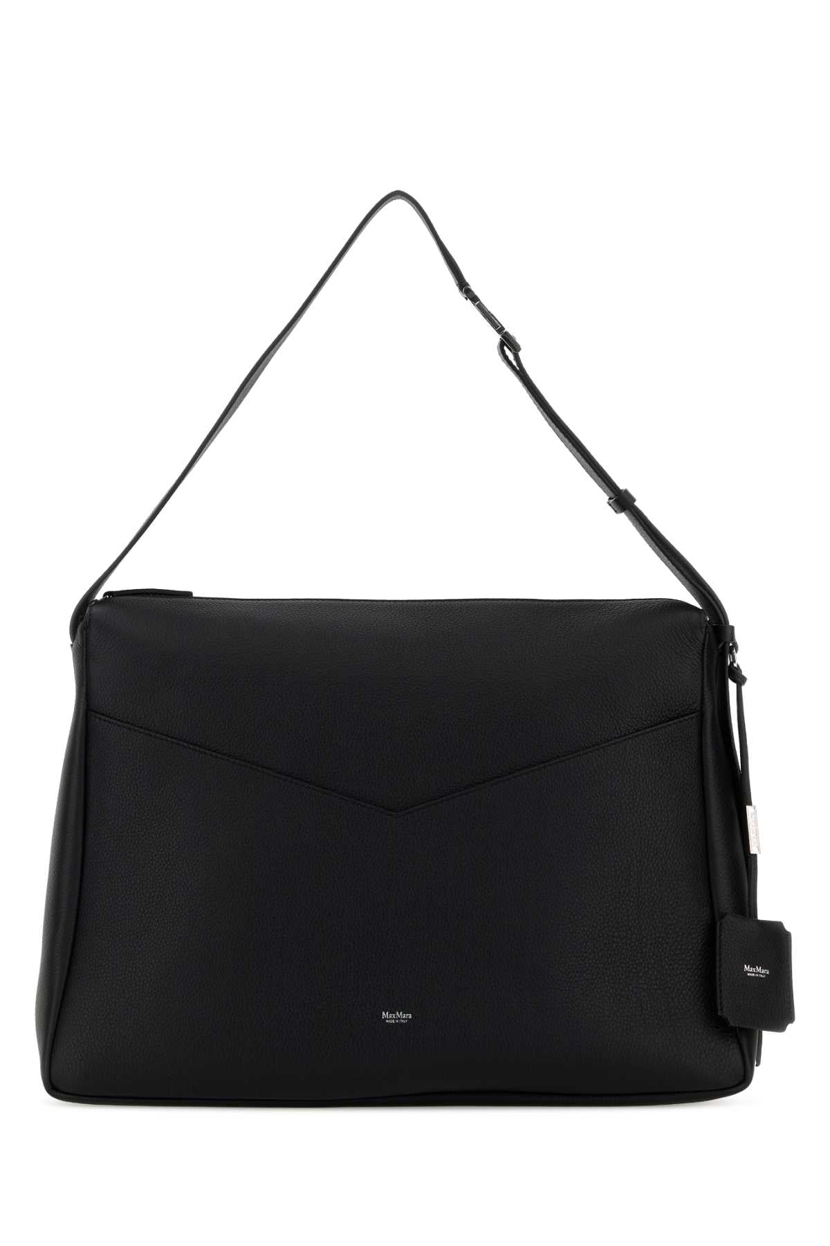 Max Mara Women Black Leather Kipperl Shoulder Bag MAX MARA