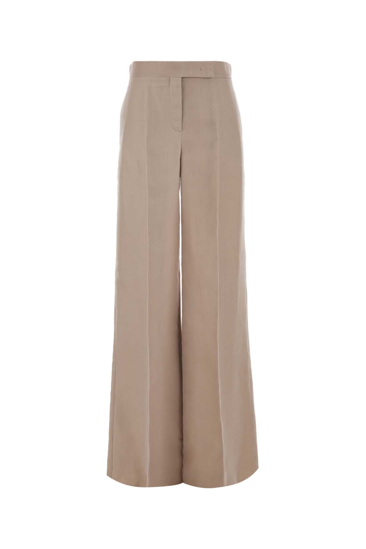 Max Mara Women Powder Pink Organza Rasoio Pant MAX MARA