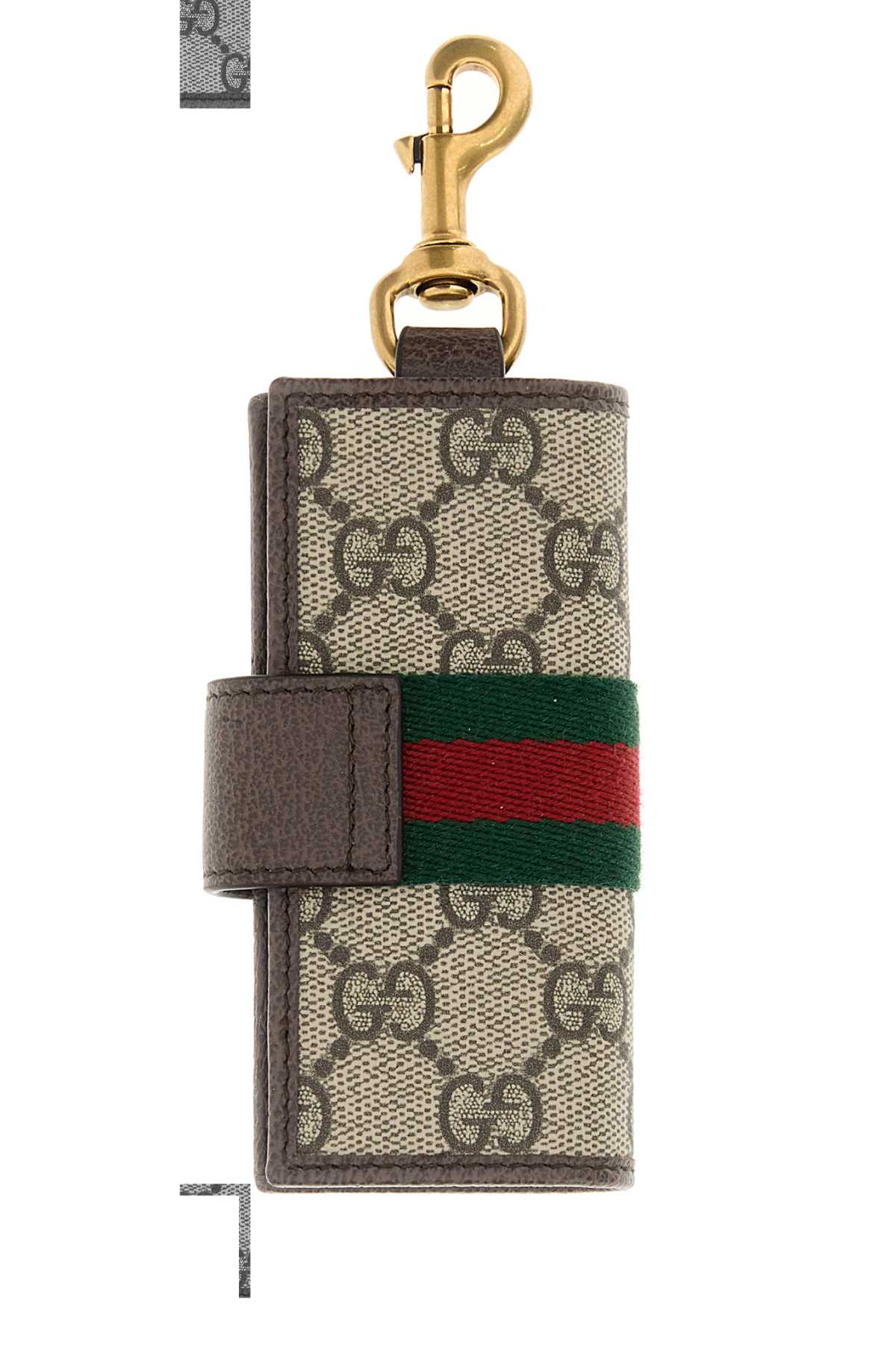 Gucci Men Printed Canvas Keyring GUCCI