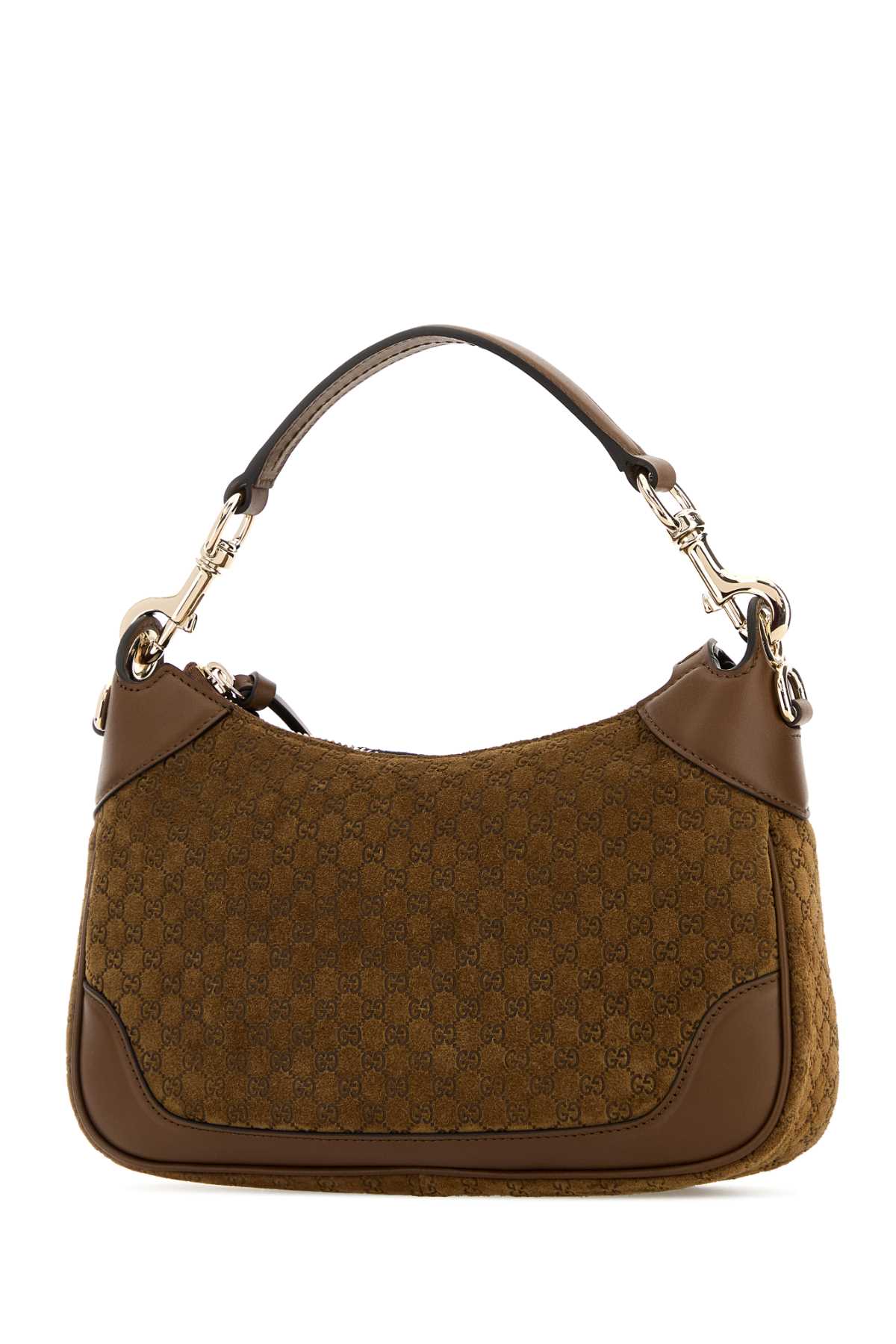 Gucci Women Brown Suede Handbag GUCCI
