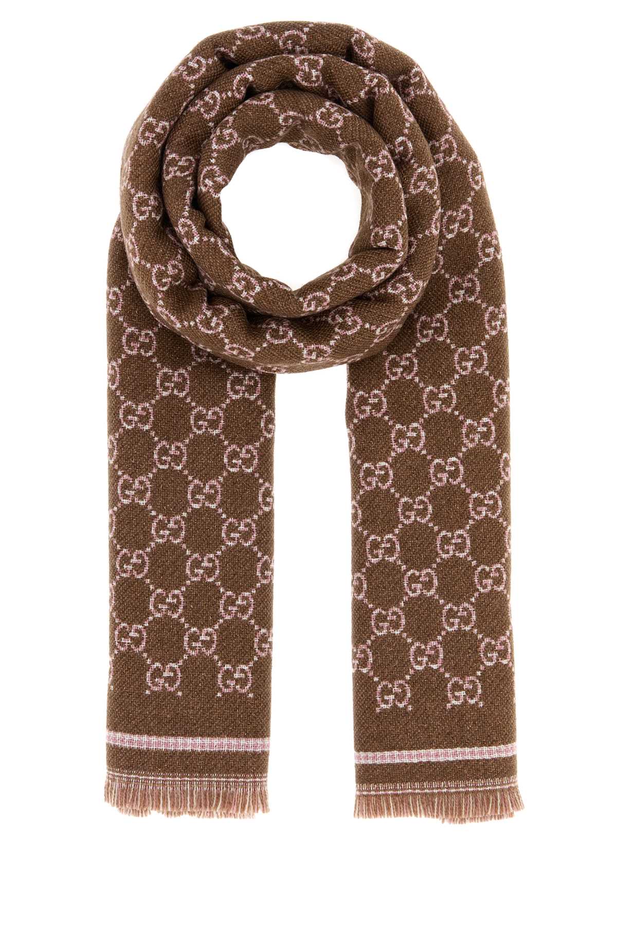 Gucci Women Scarf New Lux Stenmix 47X180 GUCCI
