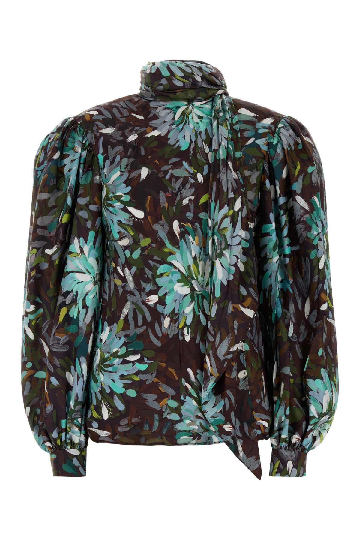 Gucci Women Printed Twill Blouse GUCCI