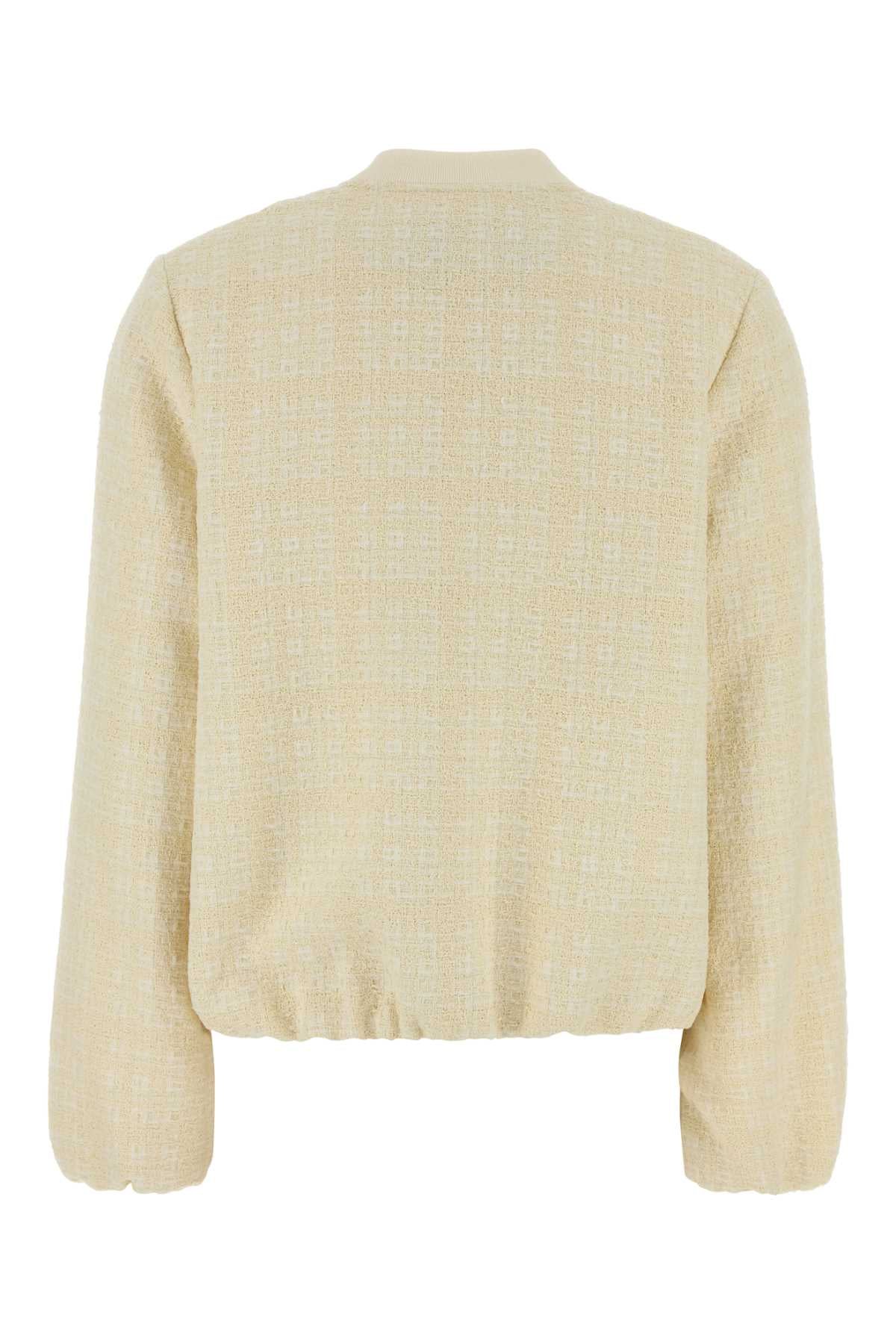 Gucci Women Ivory Tweed Jacket GUCCI