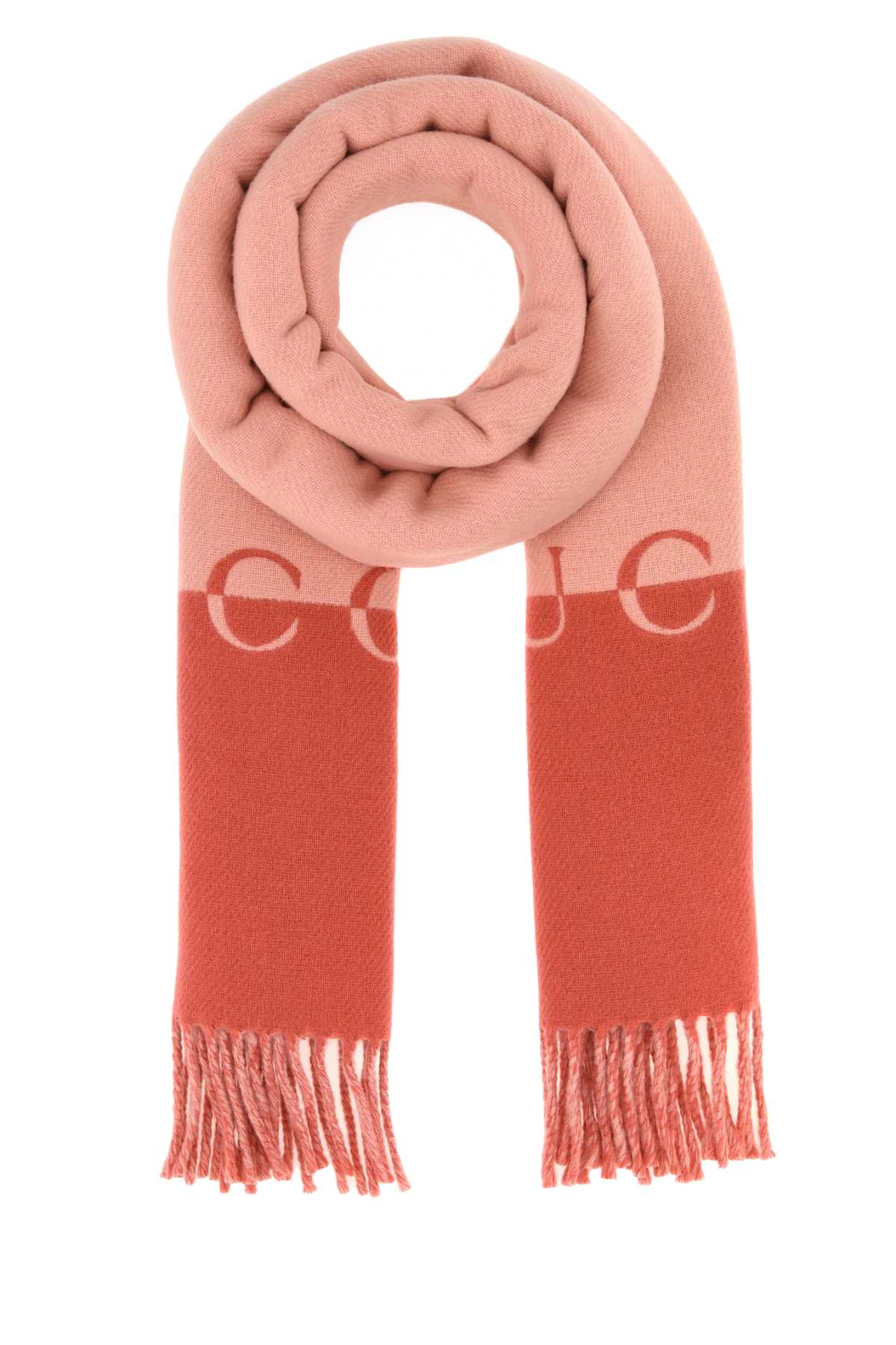 Gucci Women Two-Tone Wool Blend Scarf GUCCI