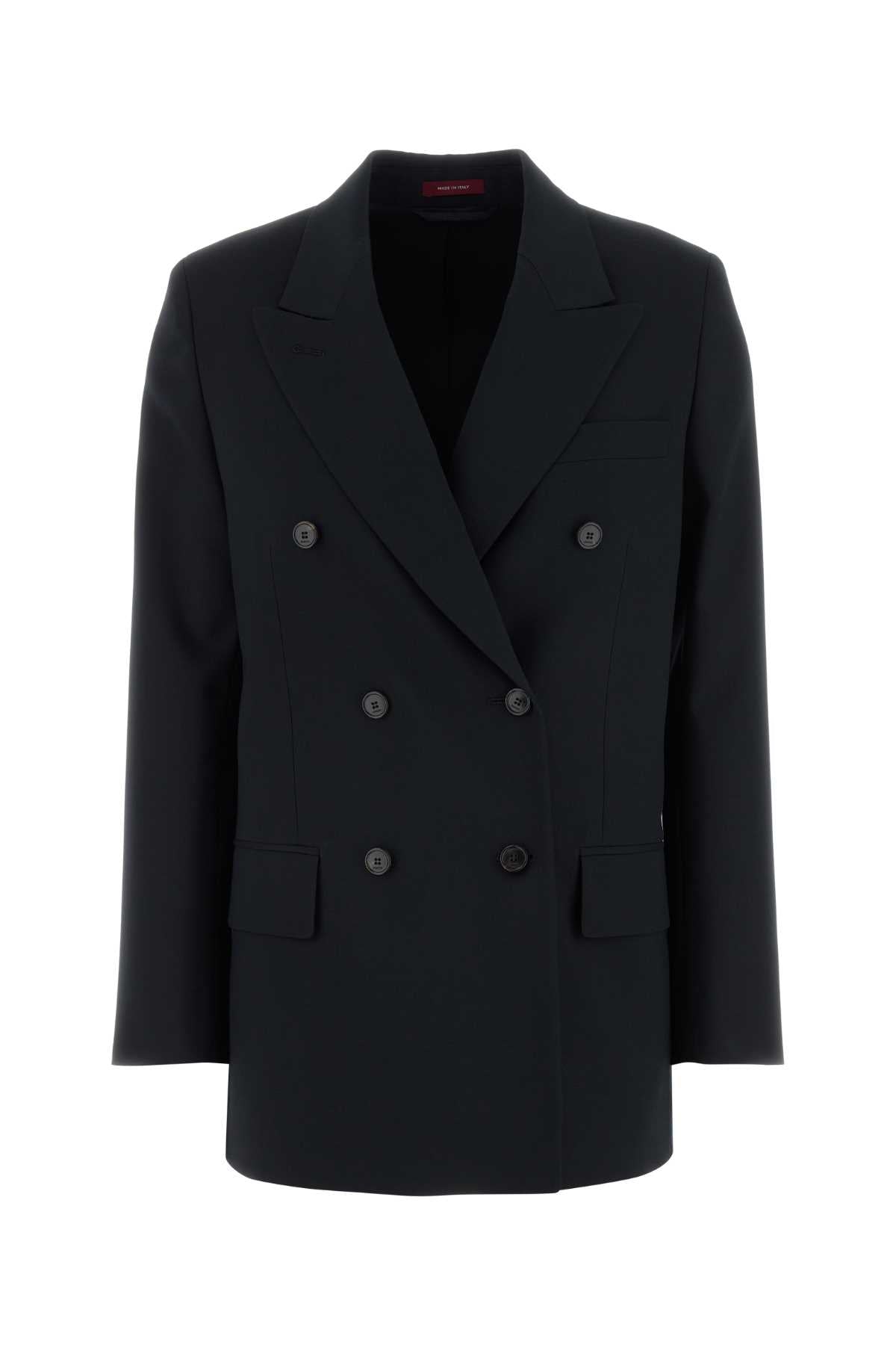 Gucci Women Midnight Blue Wool Blazer GUCCI