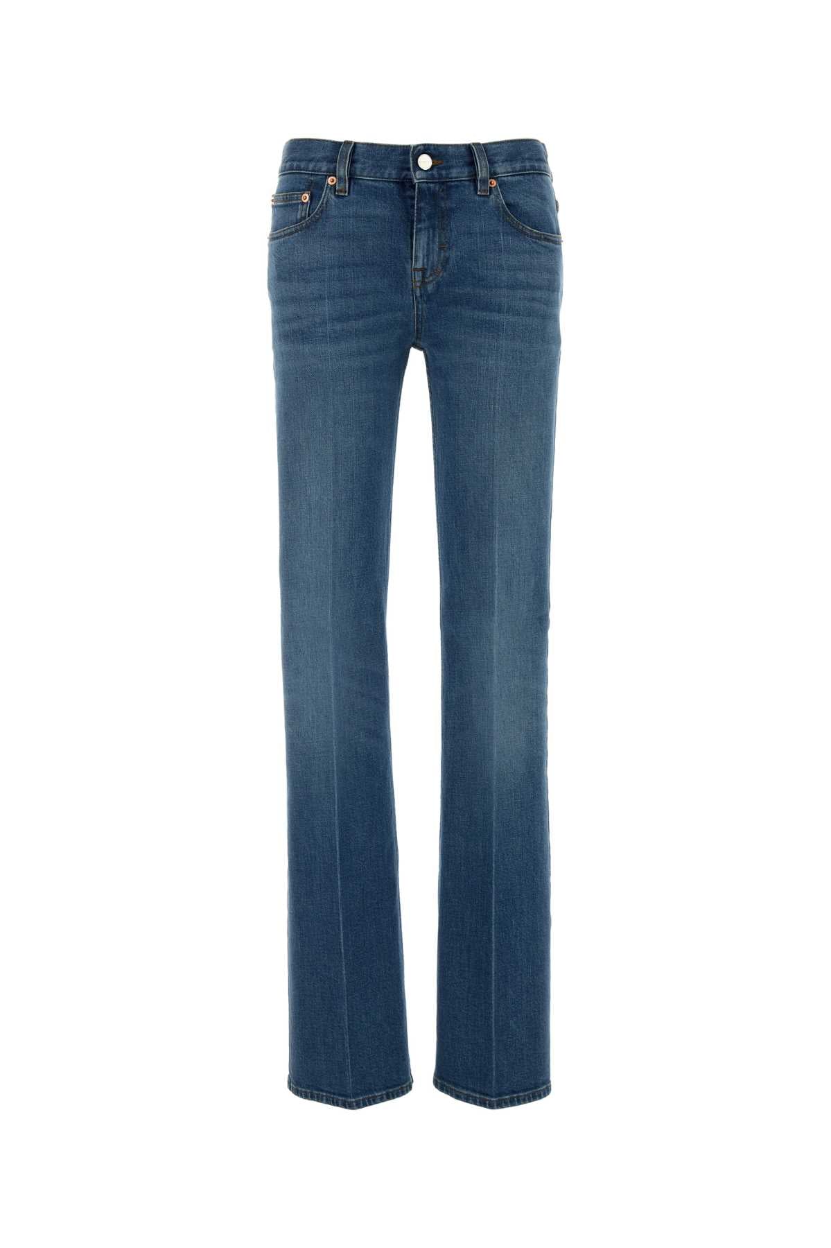 Gucci Women Jeans In Denim Stretch GUCCI