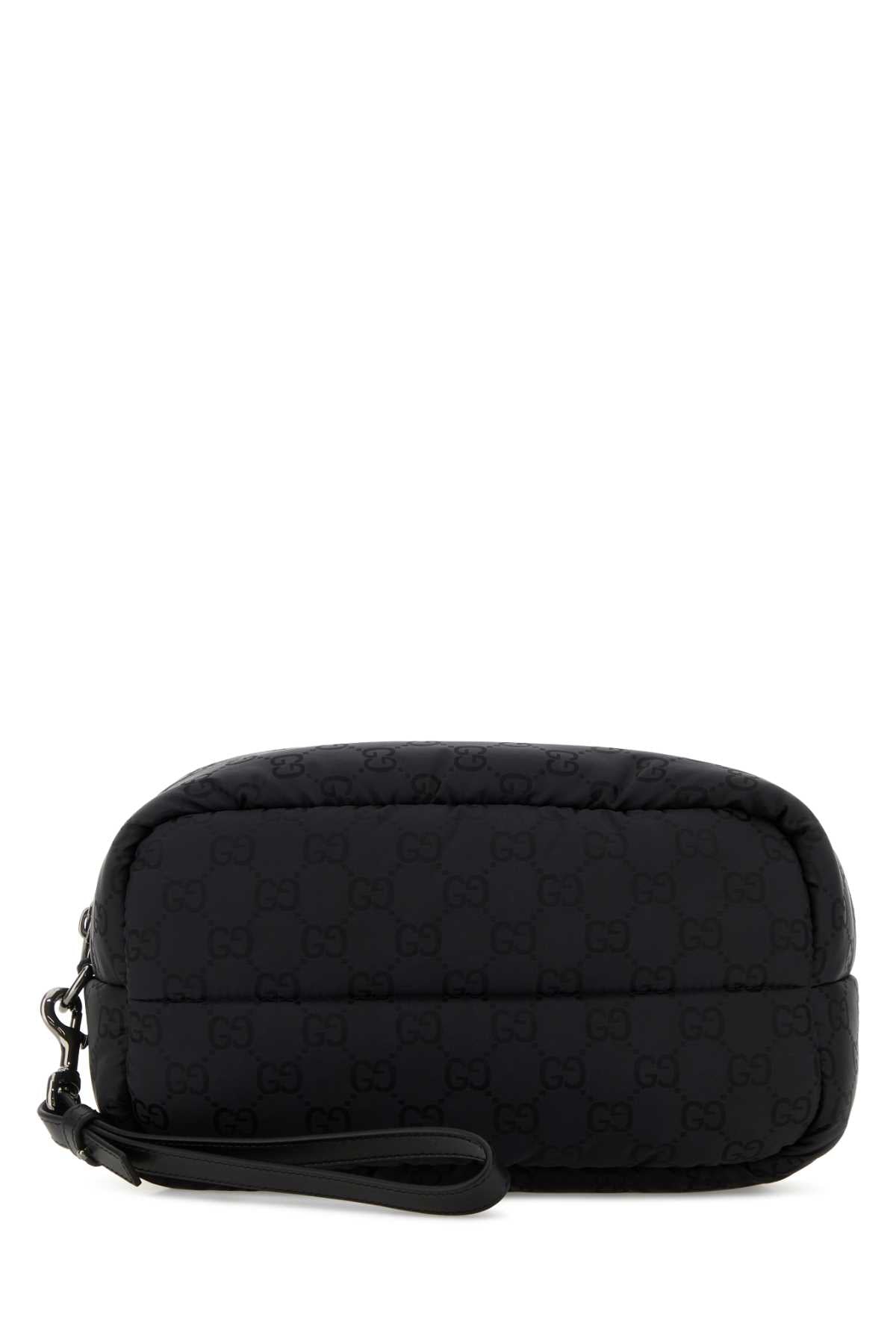 Gucci Men Black Canvas Clutch GUCCI