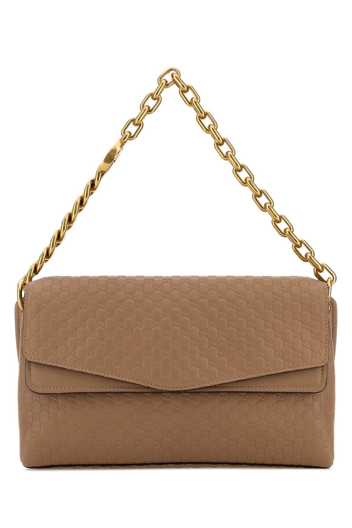 Gucci Women Biscuit Leather Medium Shoulder Bag GUCCI