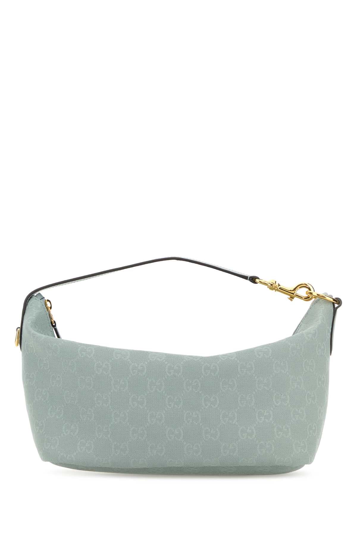 Gucci Women Light Blue Canvas Gucci Vanity Handbag GUCCI
