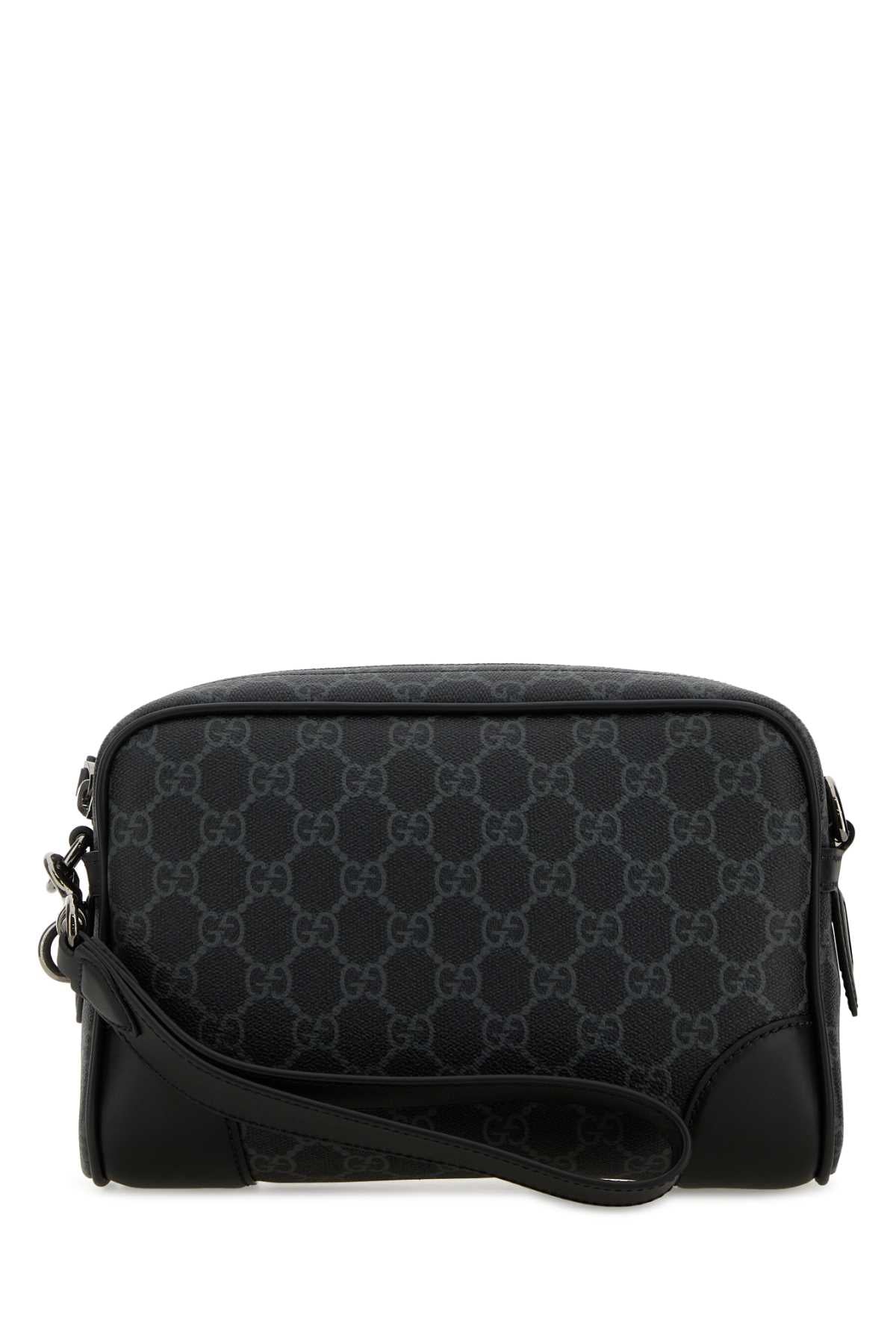 Gucci Men Printed Canvas Small Gg Emblem Crossbody Bag GUCCI