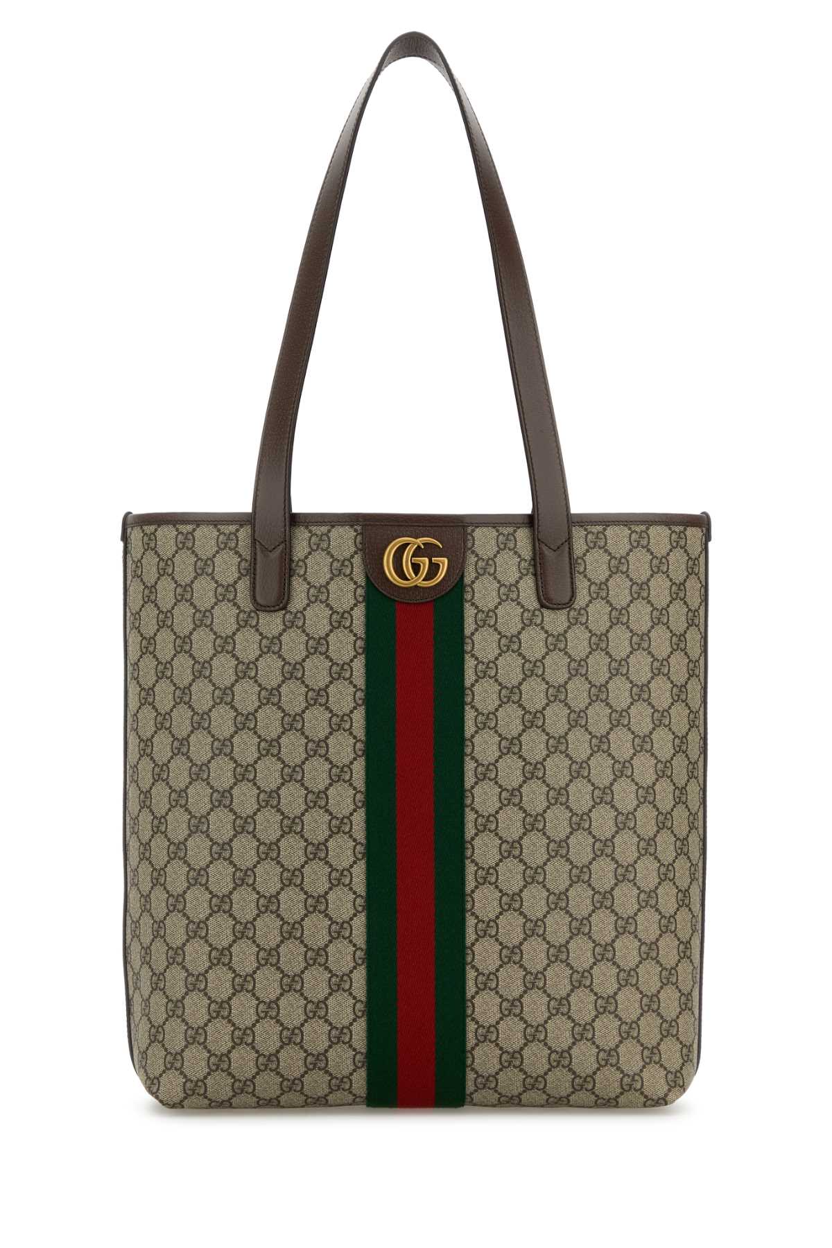Gucci Men Printed Canvas Medium Ophidia Shopping Bag GUCCI