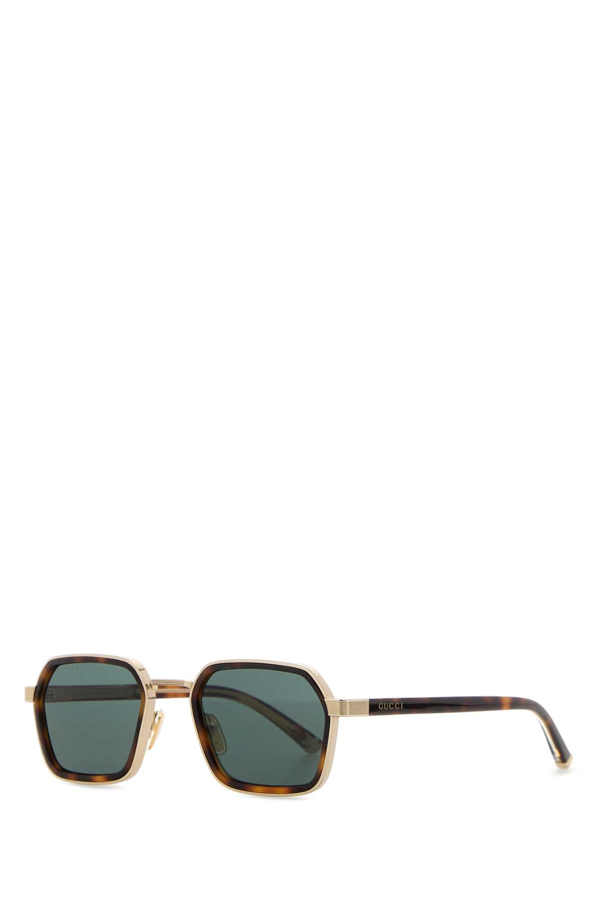 Gucci Women Gold Metal Sunglasses GUCCI