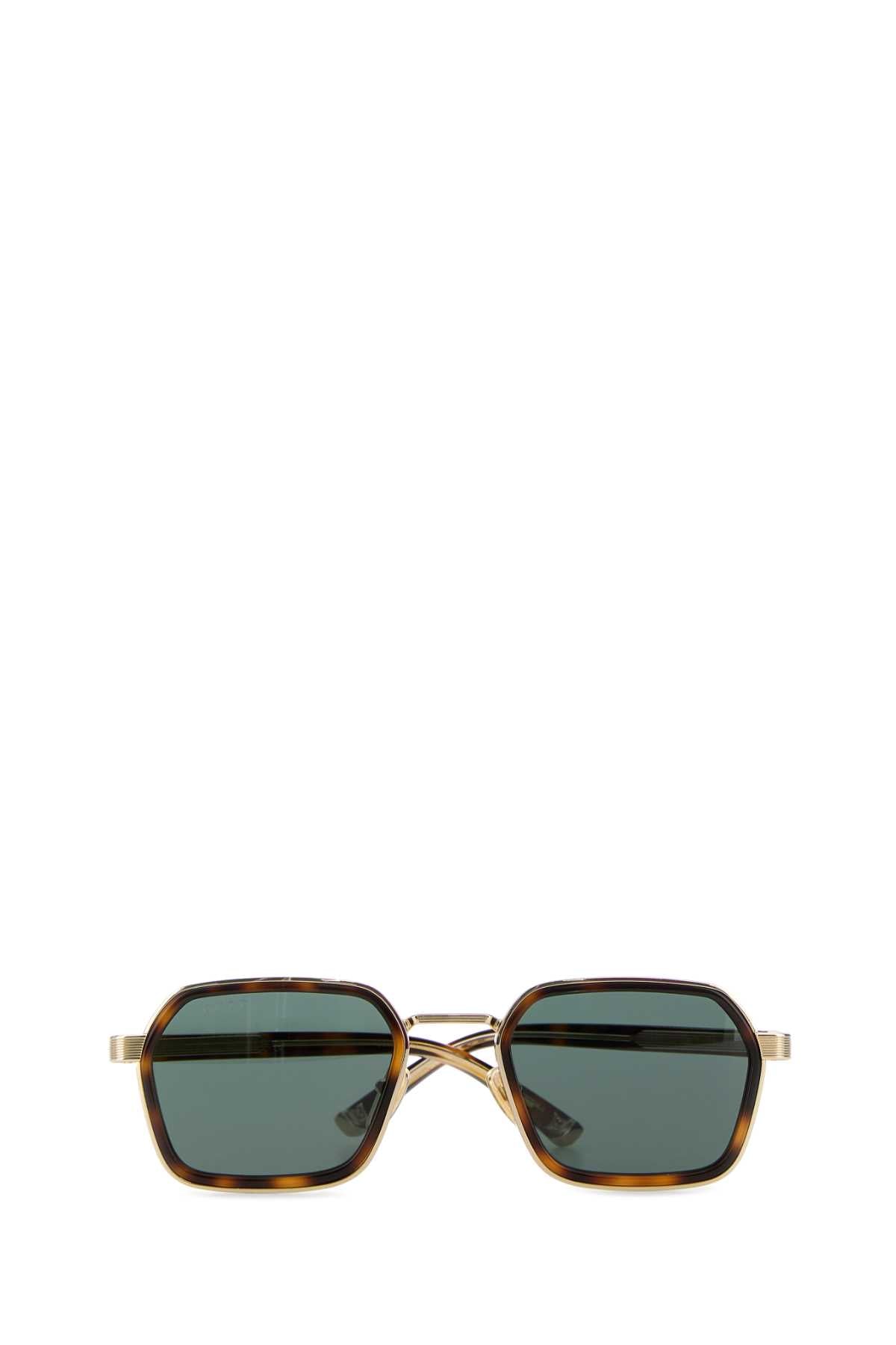 Gucci Women Gold Metal Sunglasses GUCCI