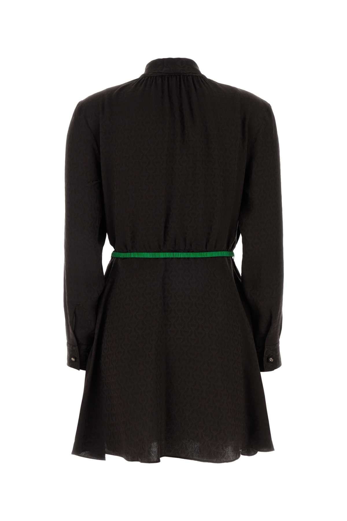 Gucci Women Brown Jacquard Dress GUCCI