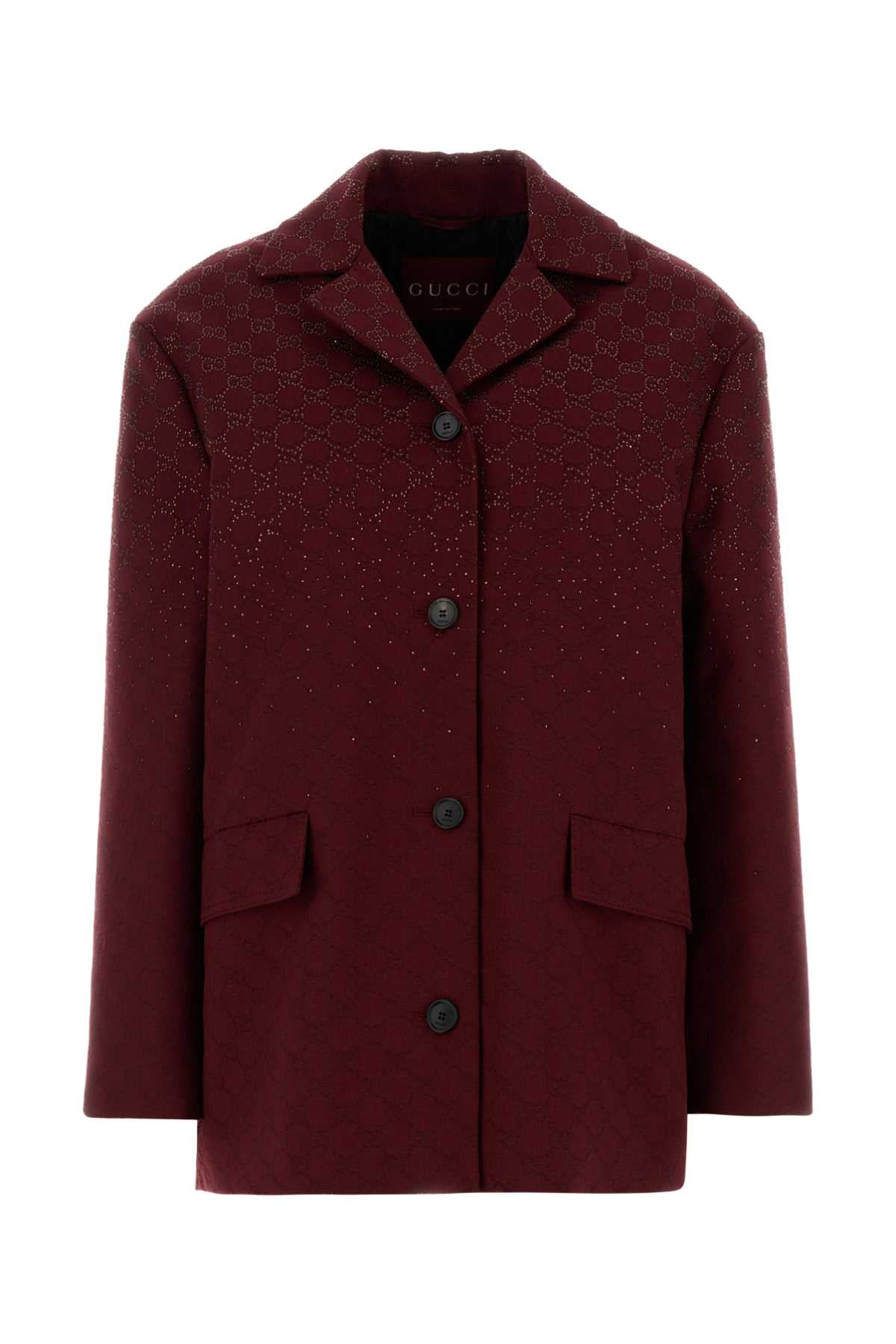 Gucci Women Gg Fabric Blazer GUCCI