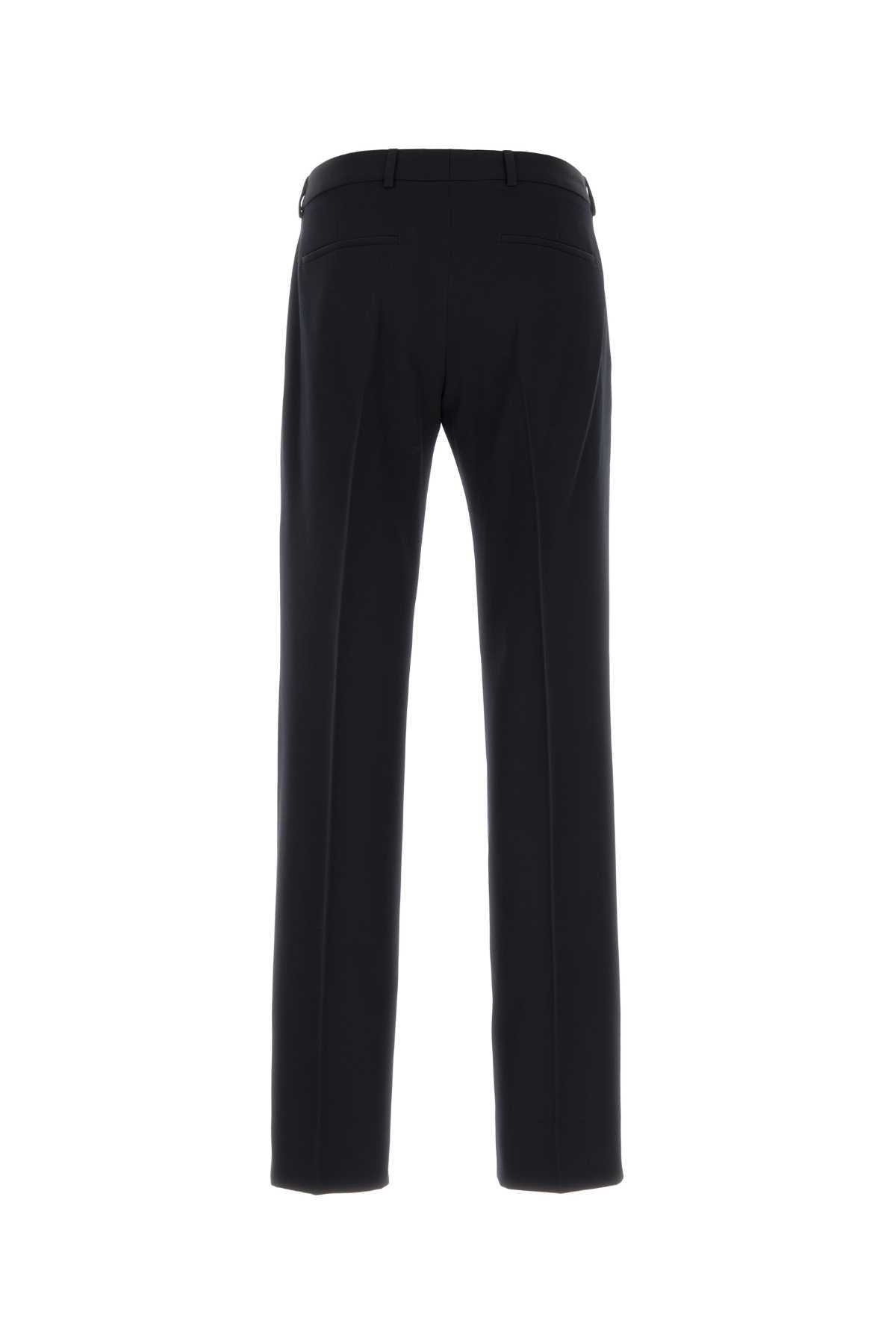 Gucci Men Midnight Blue Wool Pant GUCCI