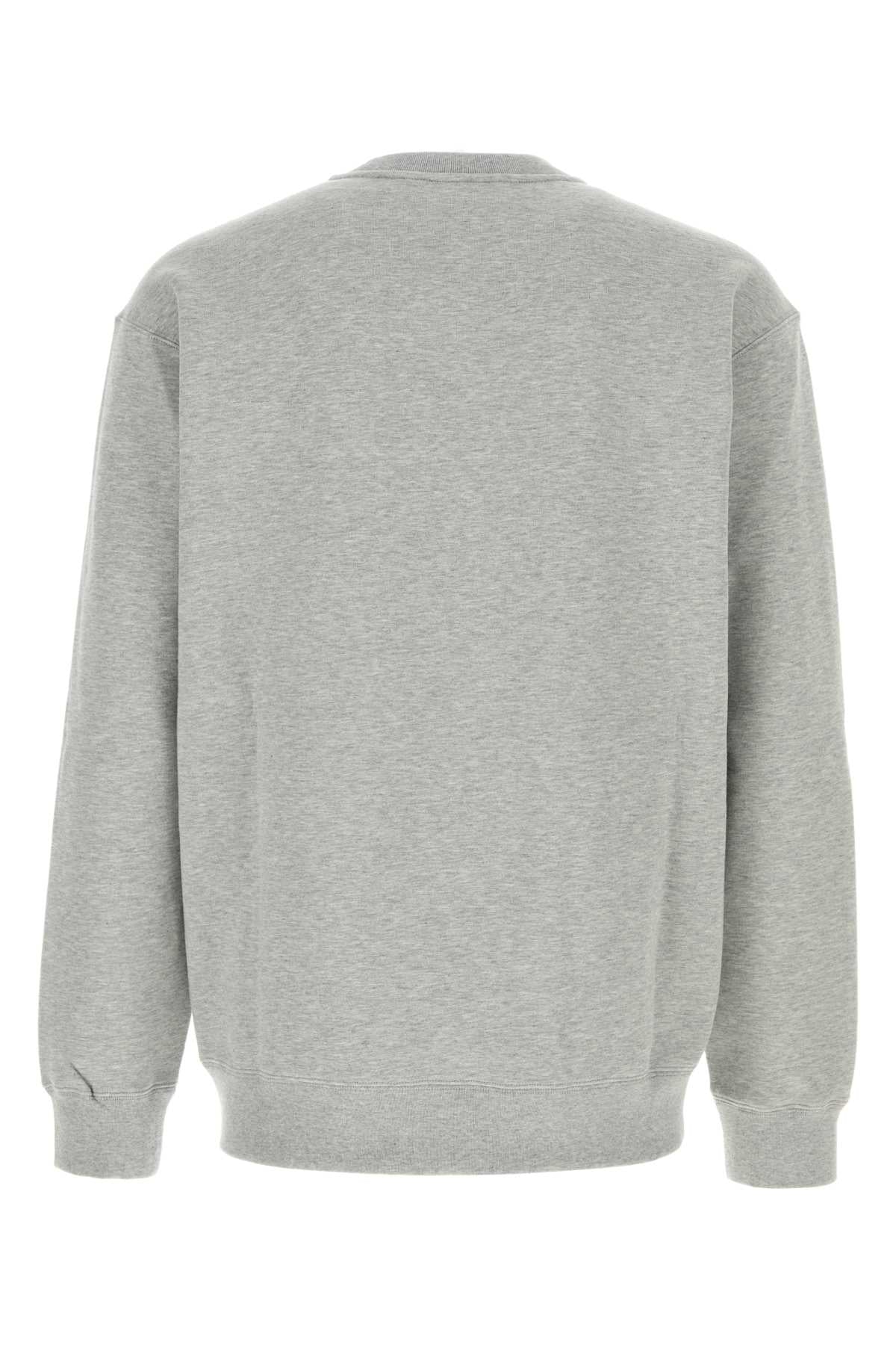 Gucci Men Grey Cotton Sweatshirt GUCCI
