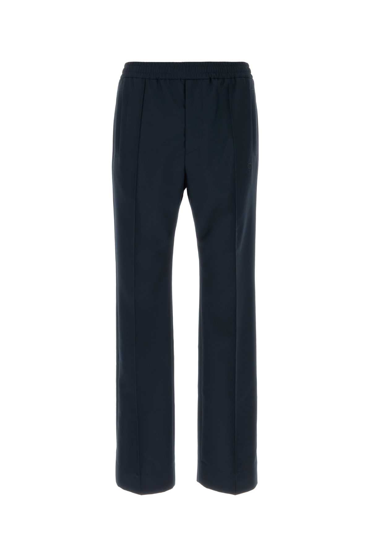 Gucci Men Navy Blue Tech Panama Pant GUCCI