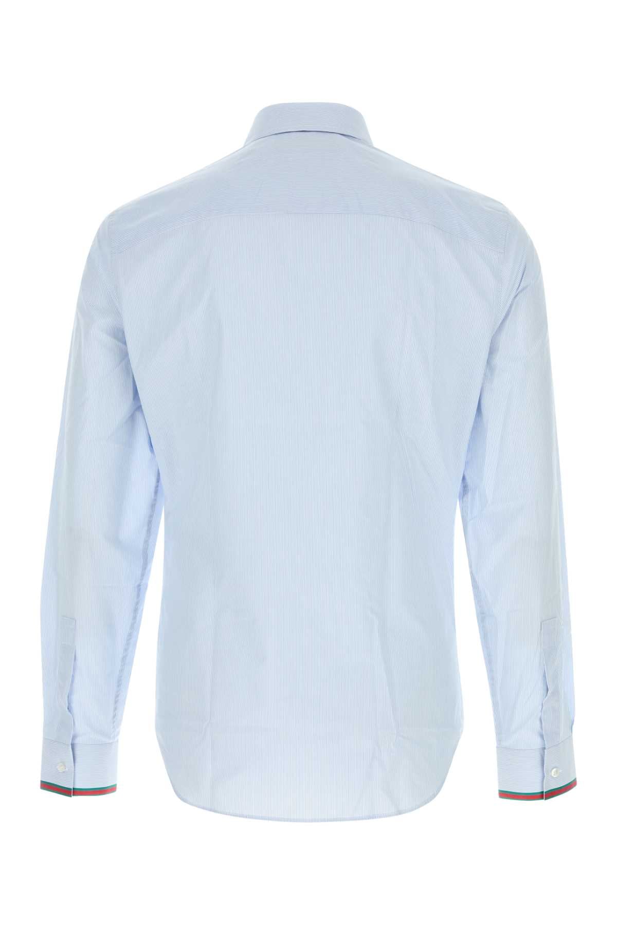 Gucci Men Embroidered Poplin Shirt GUCCI