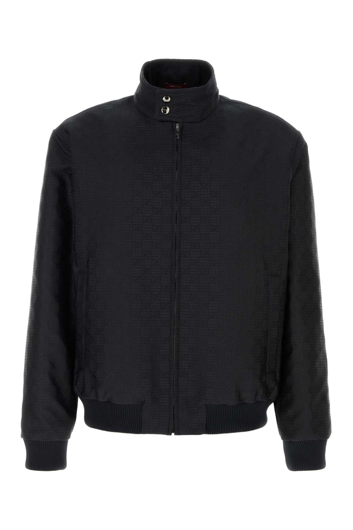 Gucci Men Midnight Blue Gg Ripstop Jacket GUCCI