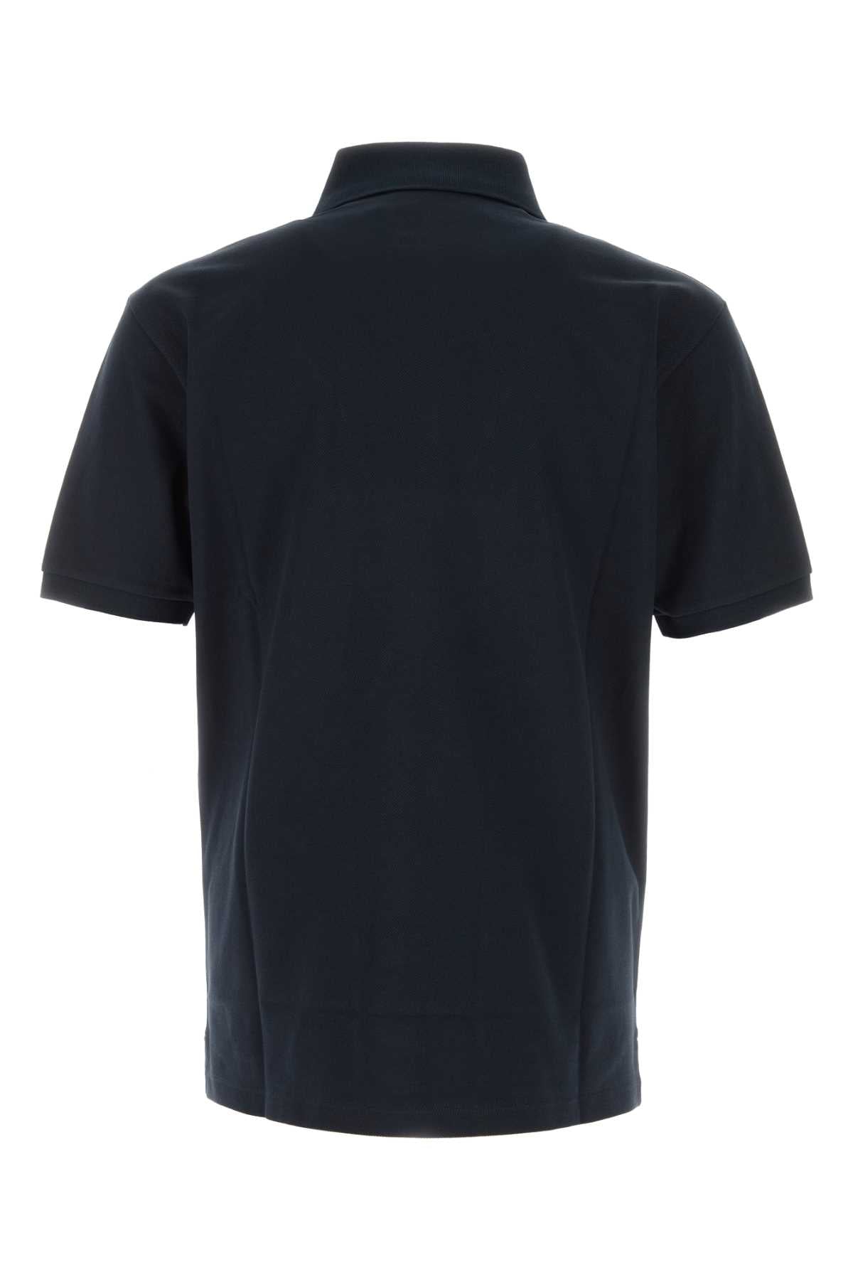 Gucci Men Midnight Blue Stretch Piquet Polo Shirt GUCCI