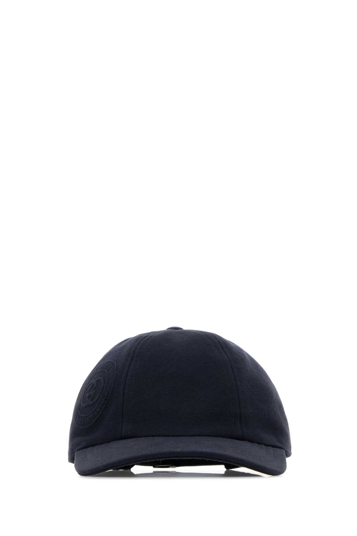 Gucci Men Navy Blue Cotton Baseball Cap GUCCI