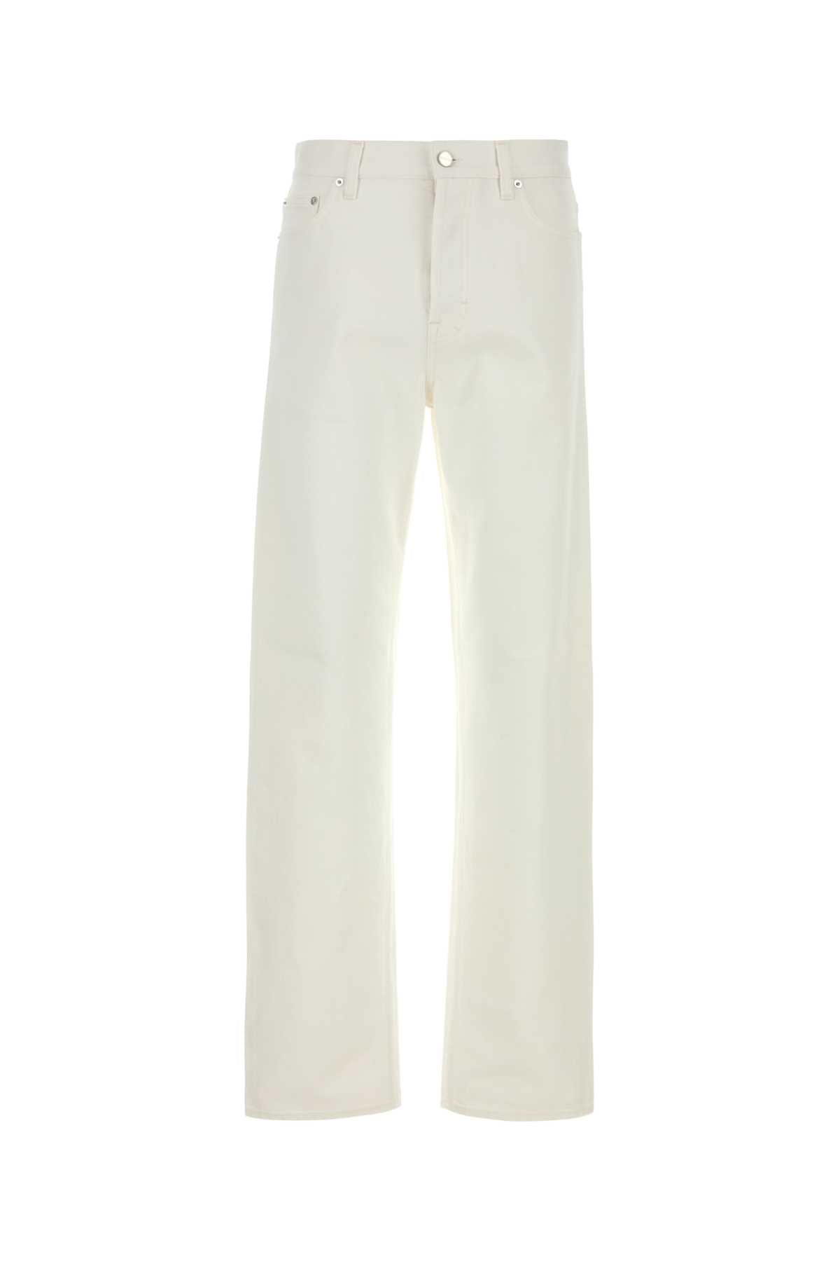 Gucci Men White Denim Jeans GUCCI