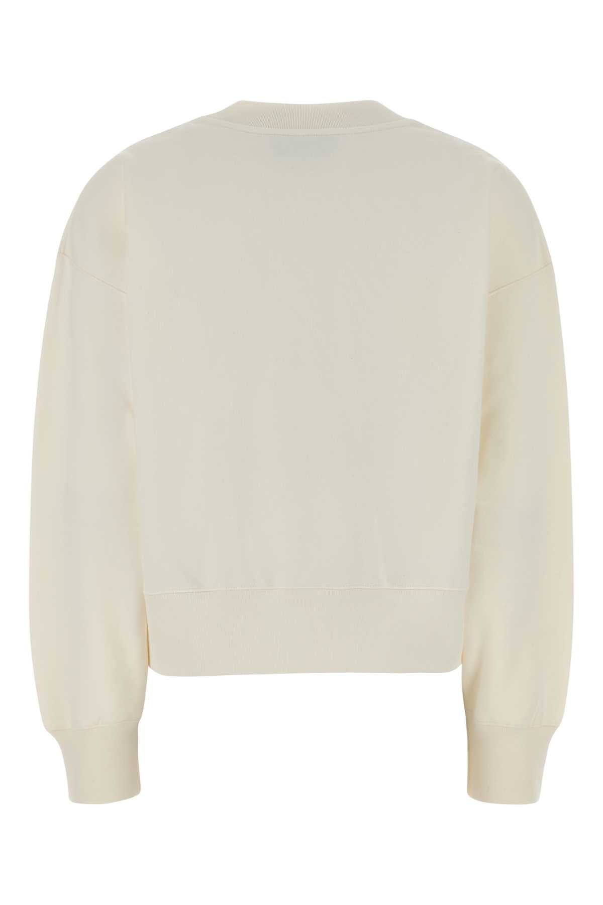Gucci Women Ivory Cotton Sweatshirt GUCCI