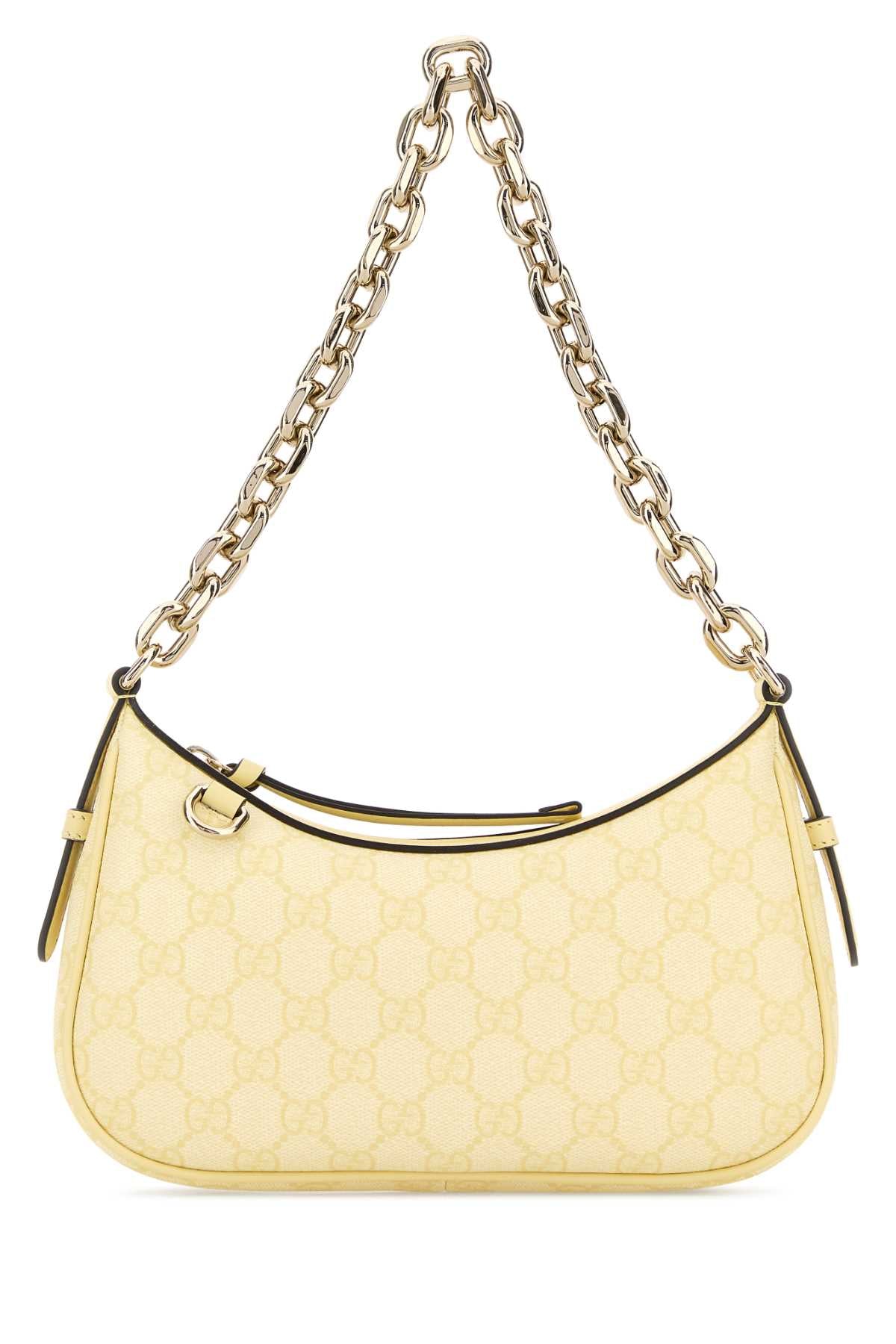 Gucci Women Printed Canvas Gg Emblem Shoulder Bag GUCCI