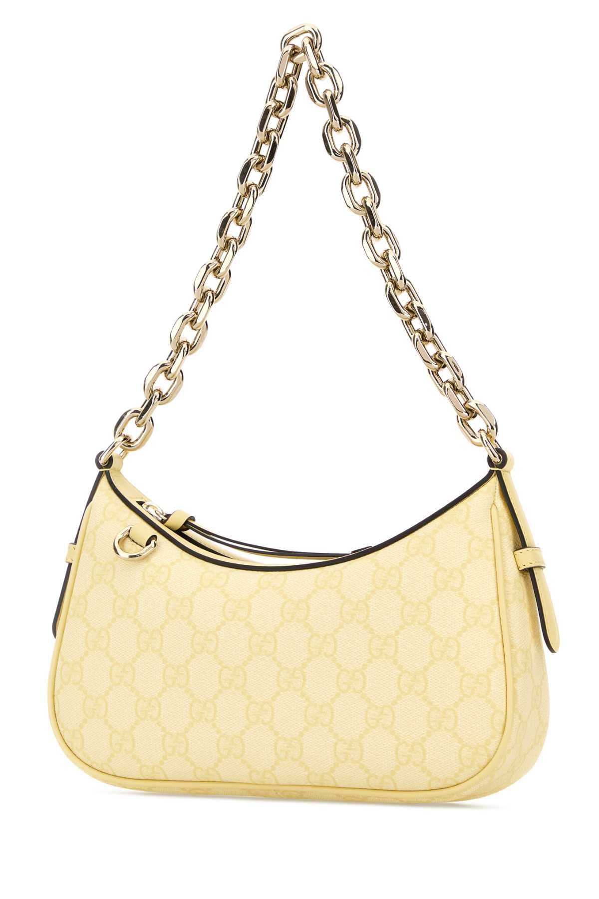Gucci Women Printed Canvas Gg Emblem Shoulder Bag GUCCI
