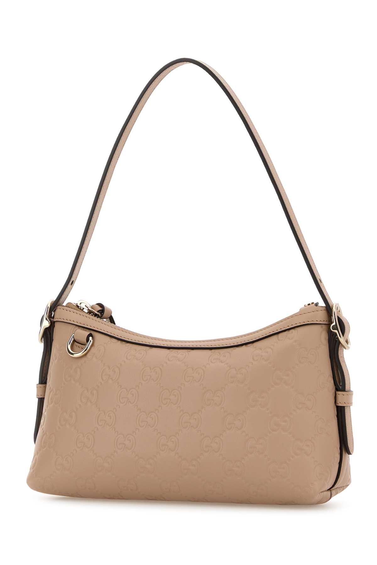 Gucci Women Powder Leather Shoulder Bag GUCCI