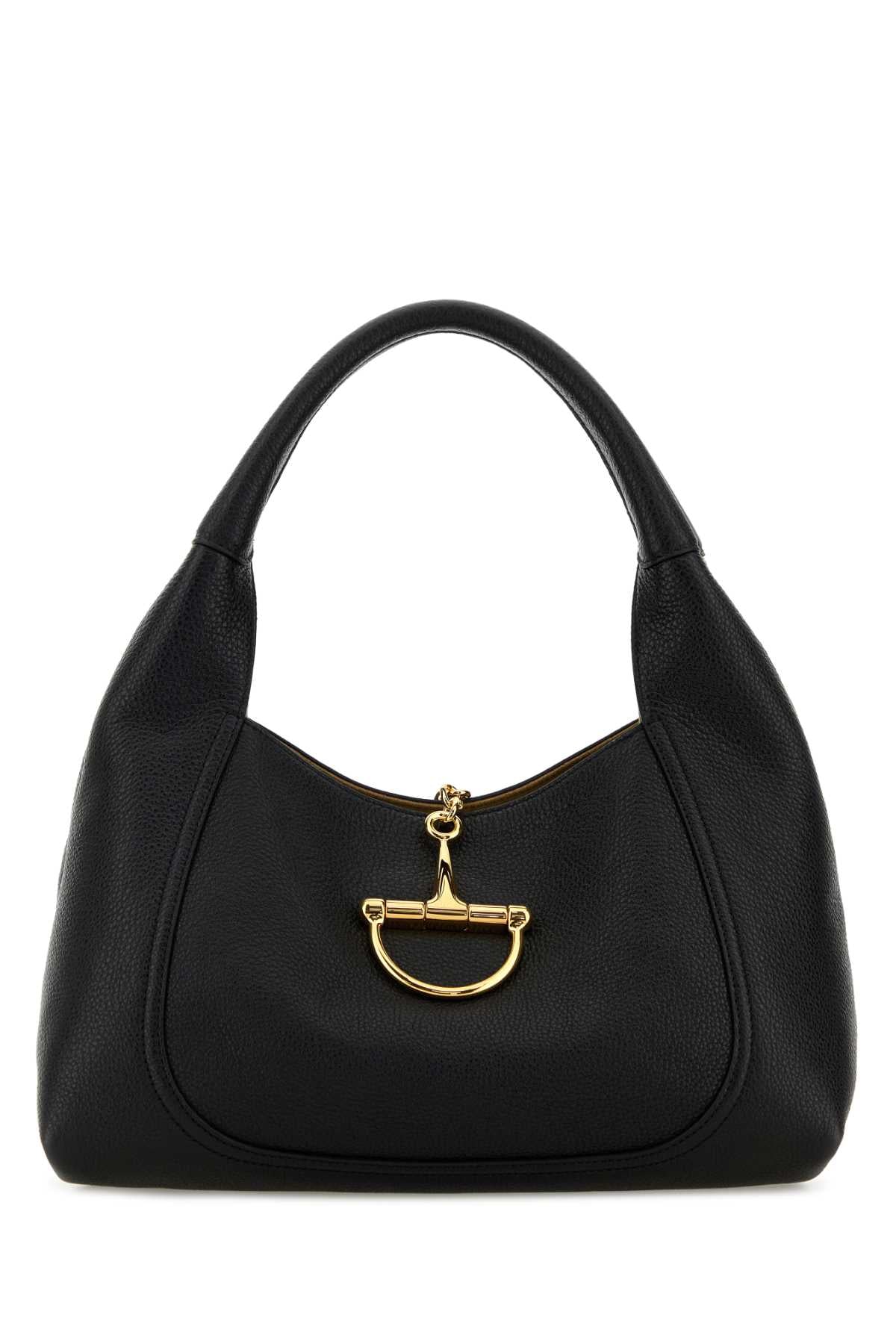 Gucci Women Black Leather Shoulder Bag GUCCI