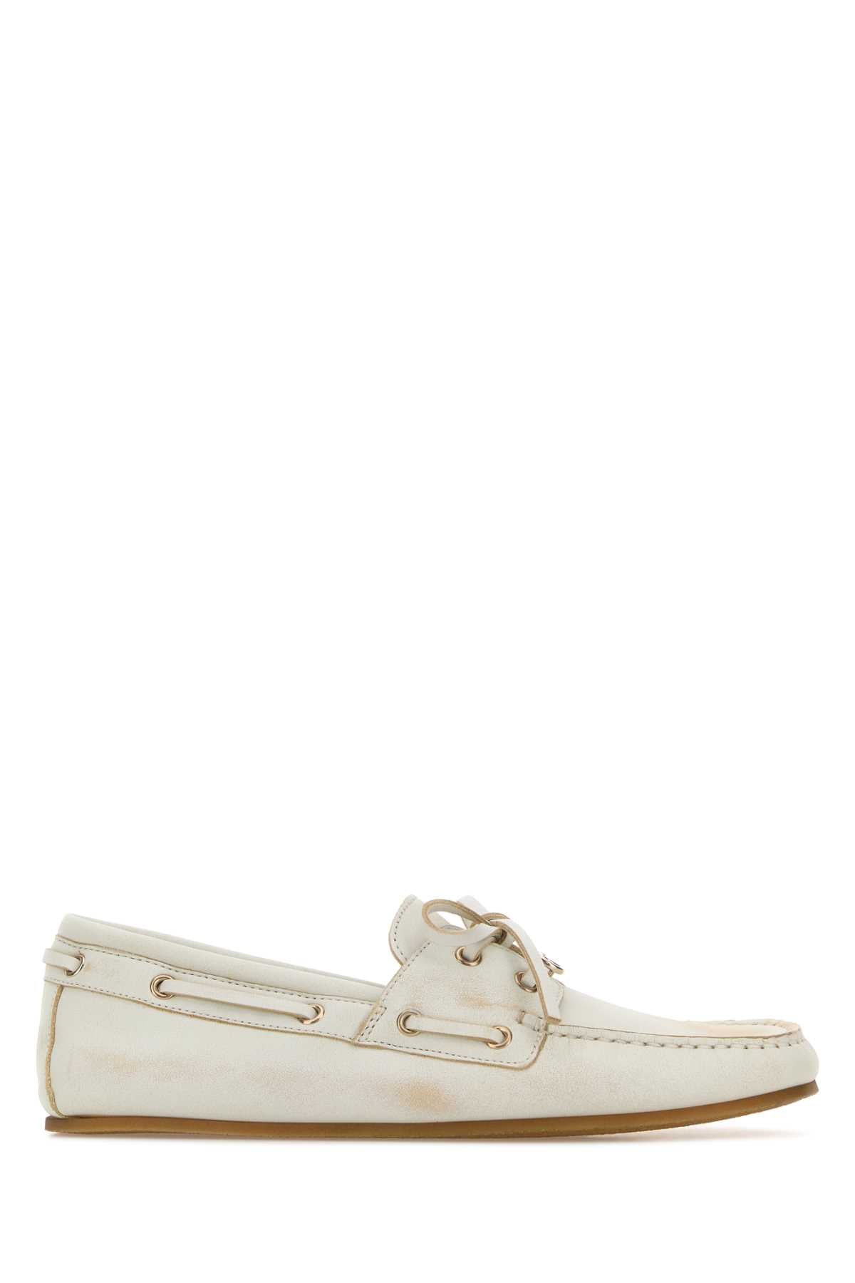 Gucci Women Camel Leather Loafers GUCCI