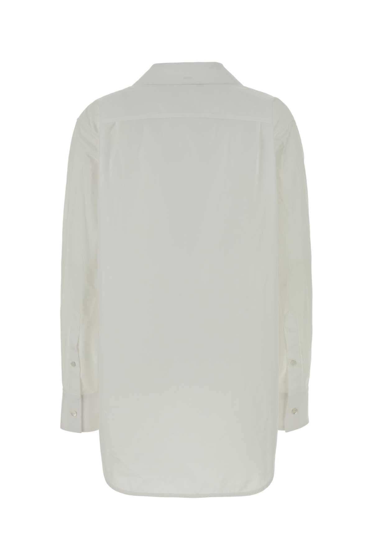 Maison Margiela Women White Poplin Shirt MAISON MARGIELA